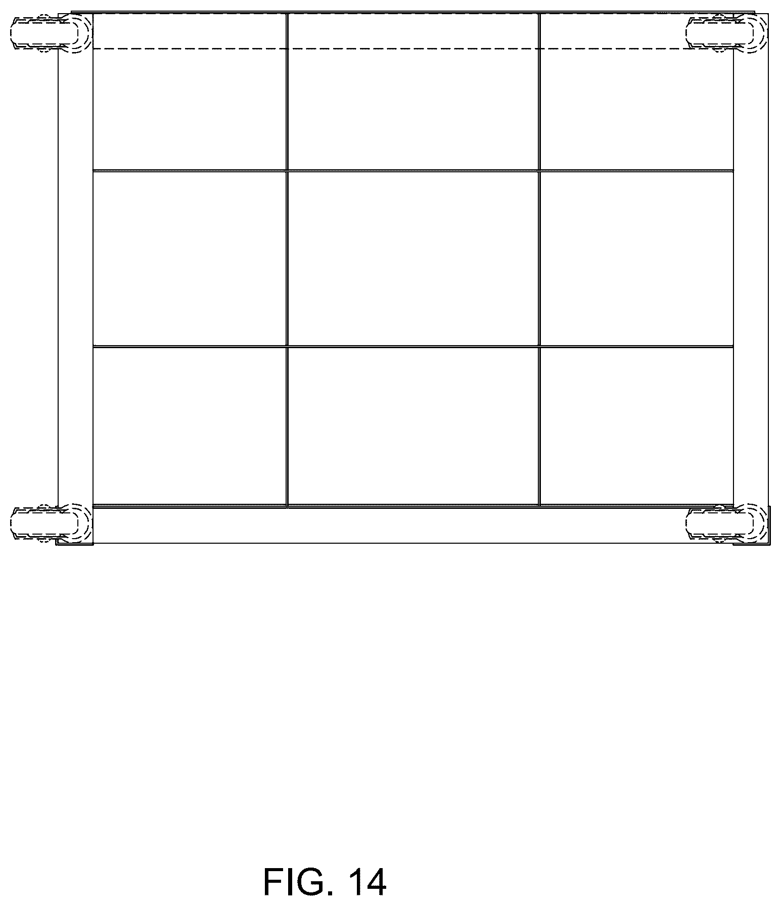 Patent USD1043196 Figure 14 – Art drying rack