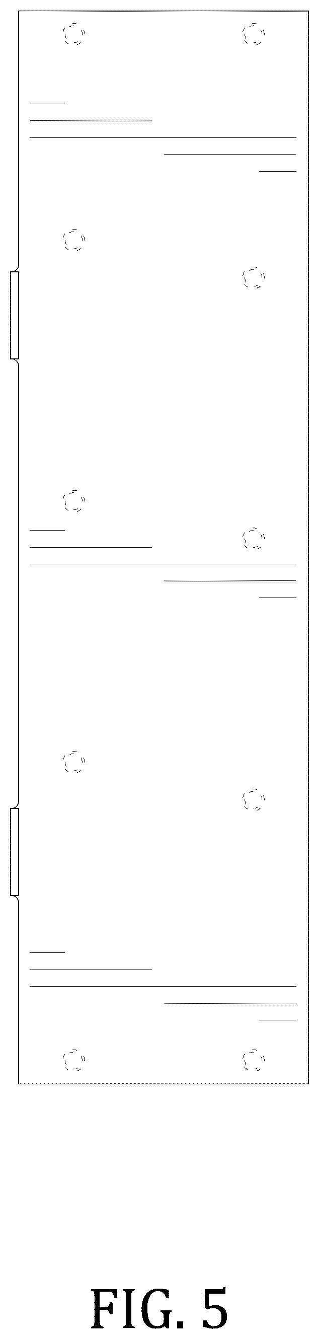 Patent USD1043197 Figure 5 – Storage and display rack