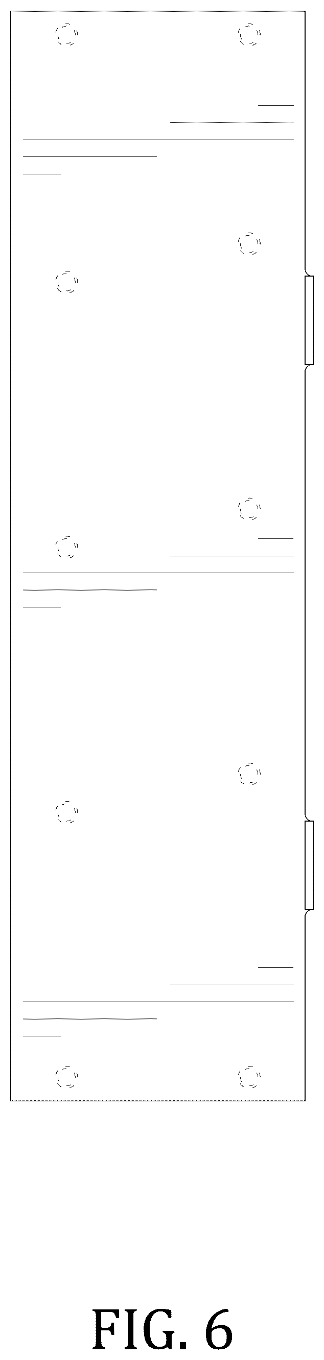 Patent USD1043197 Figure 6 – Storage and display rack