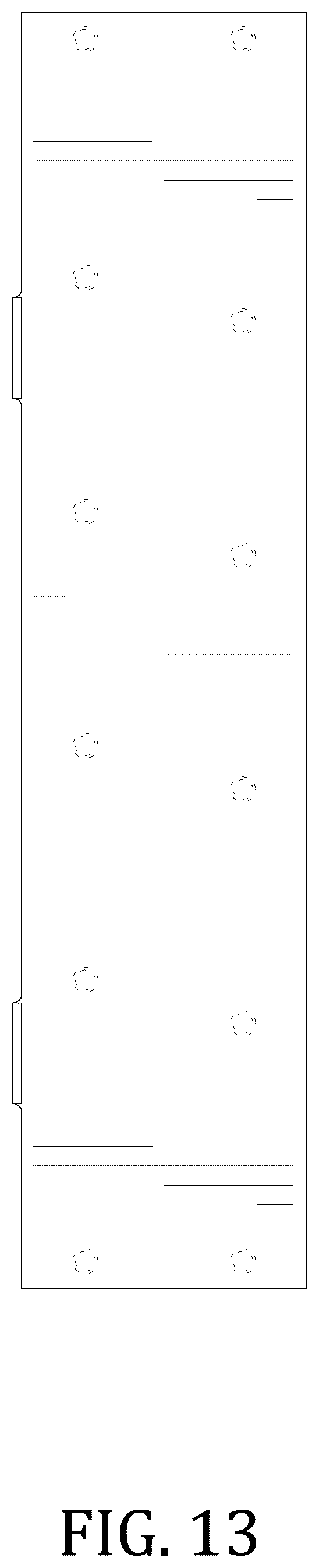 Patent USD1043197 Figure 13 – Storage and display rack