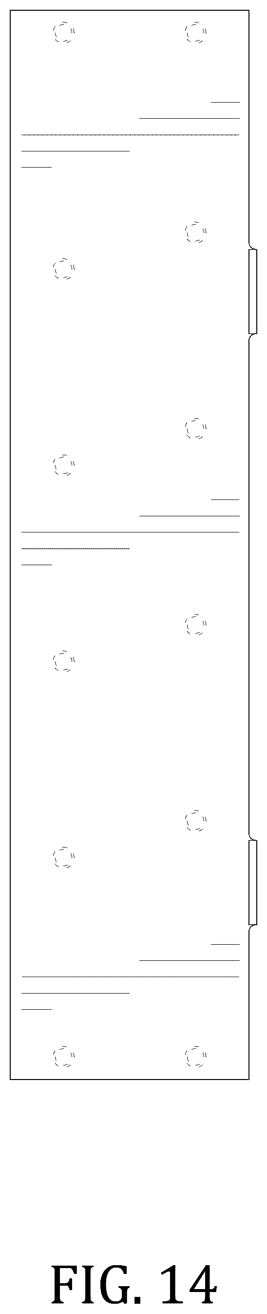 Patent USD1043197 Figure 14 – Storage and display rack
