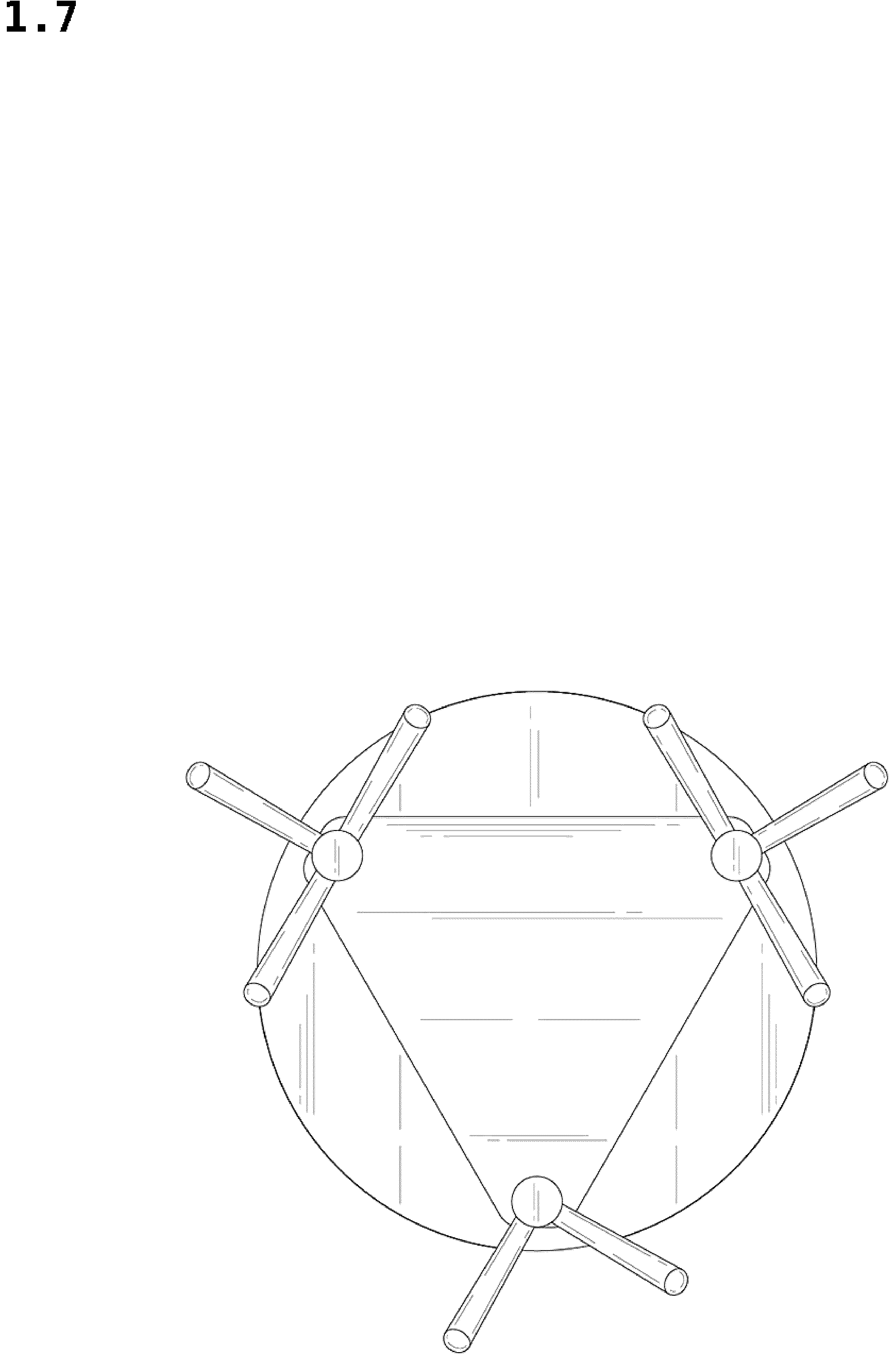 Patent USD1043199 Figure 7 – Coat rack