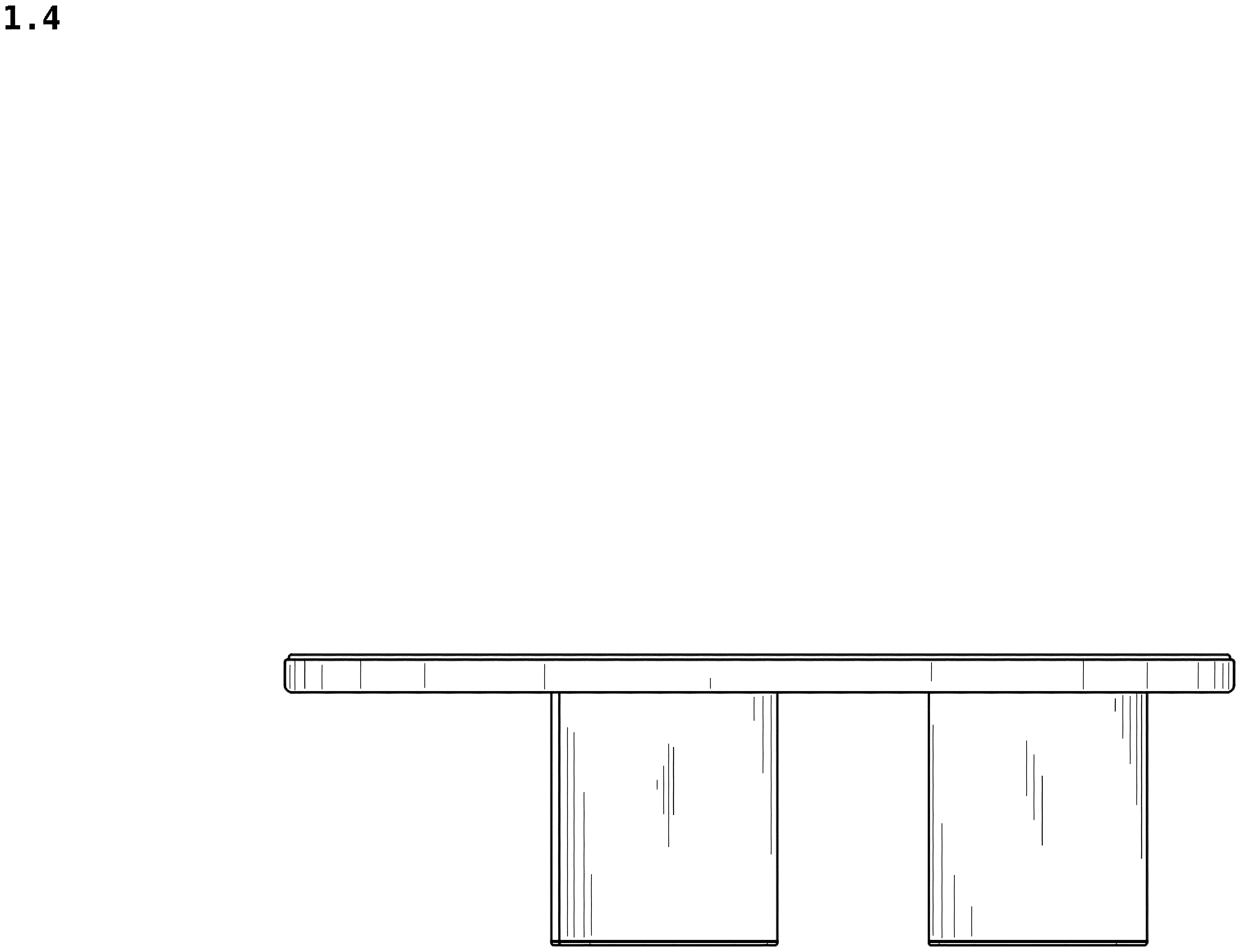Patent USD1043203 Figure 4 – Table