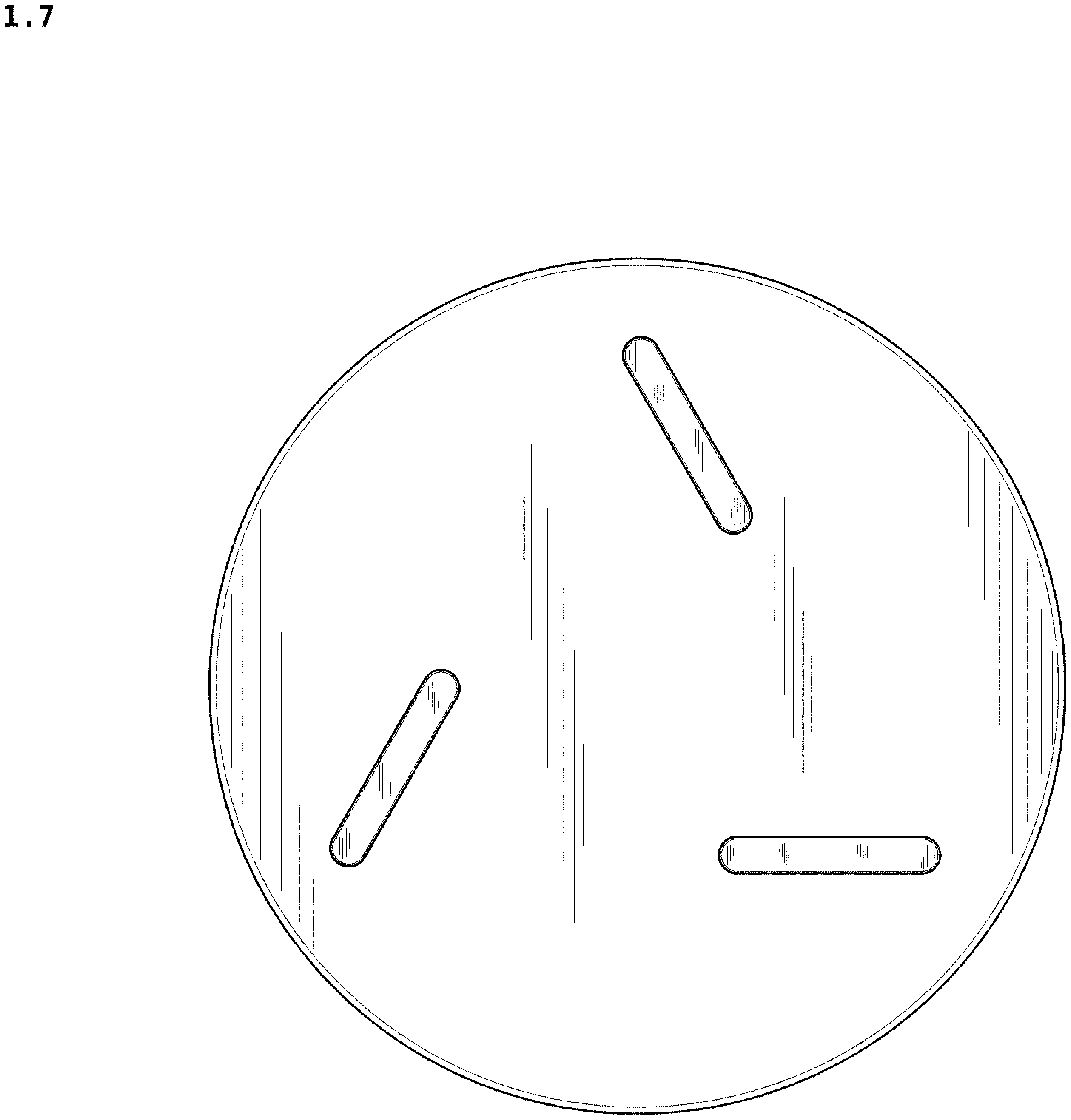 Patent USD1043203 Figure 7 – Table