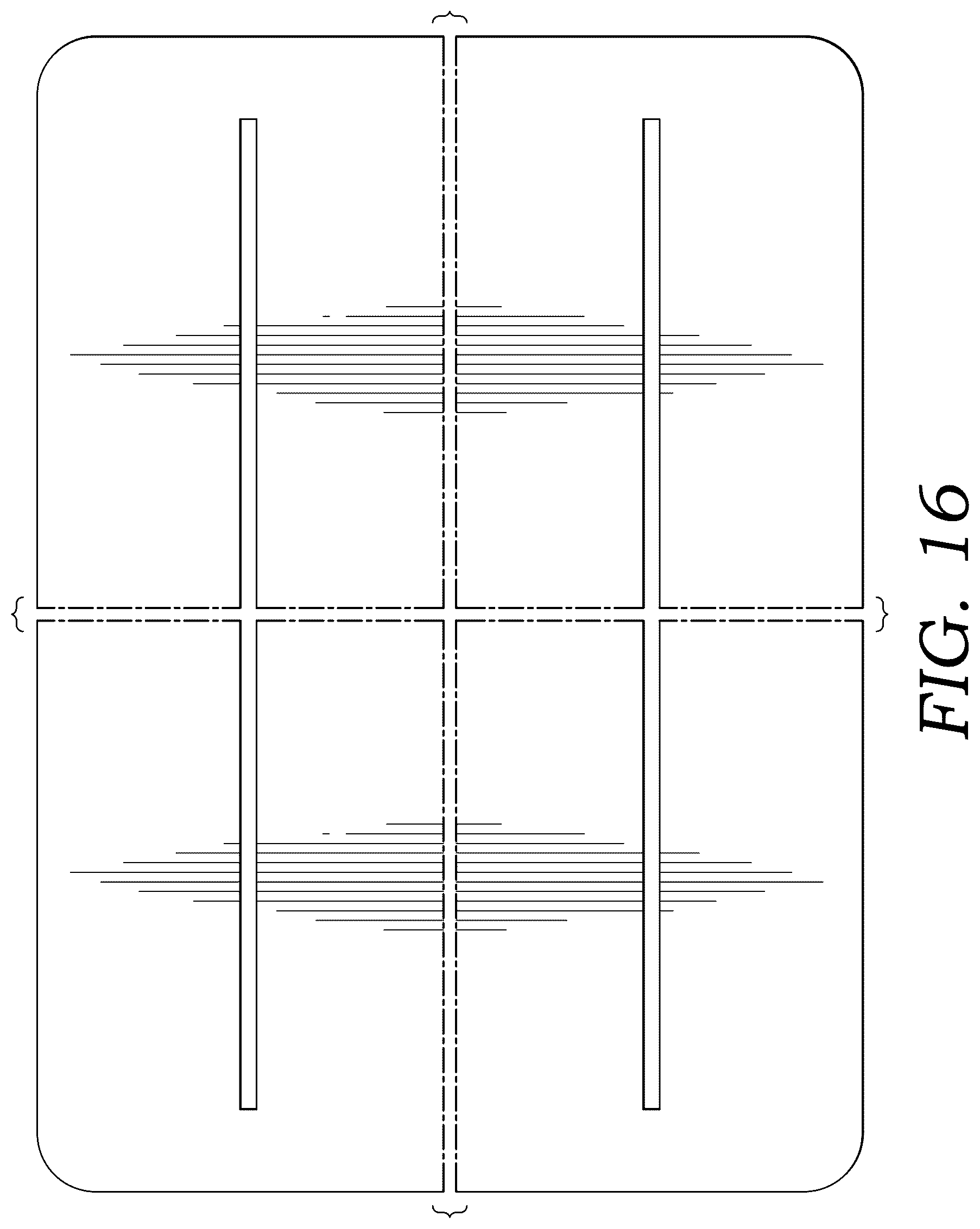 Patent USD1043206 Figure 12 – Tabletop point of purchase stand