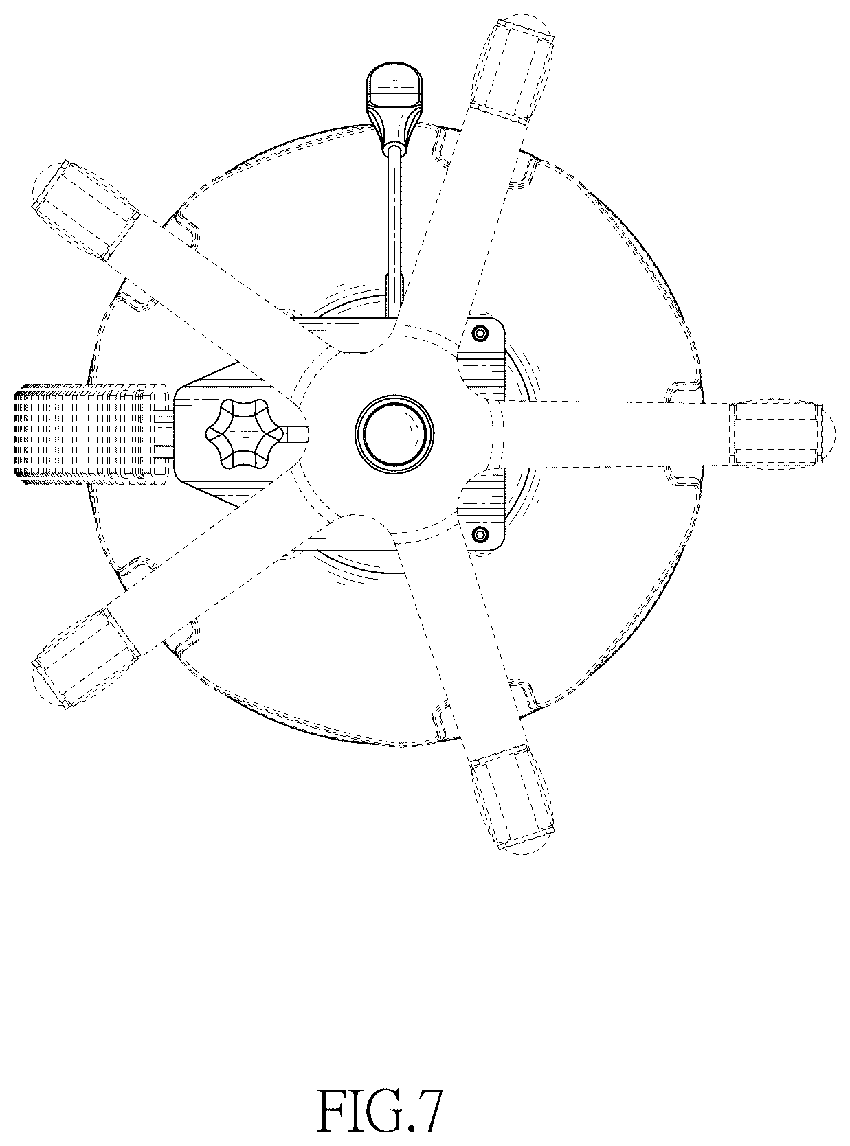 Patent USD1043208 Figure 7 – Ball chair