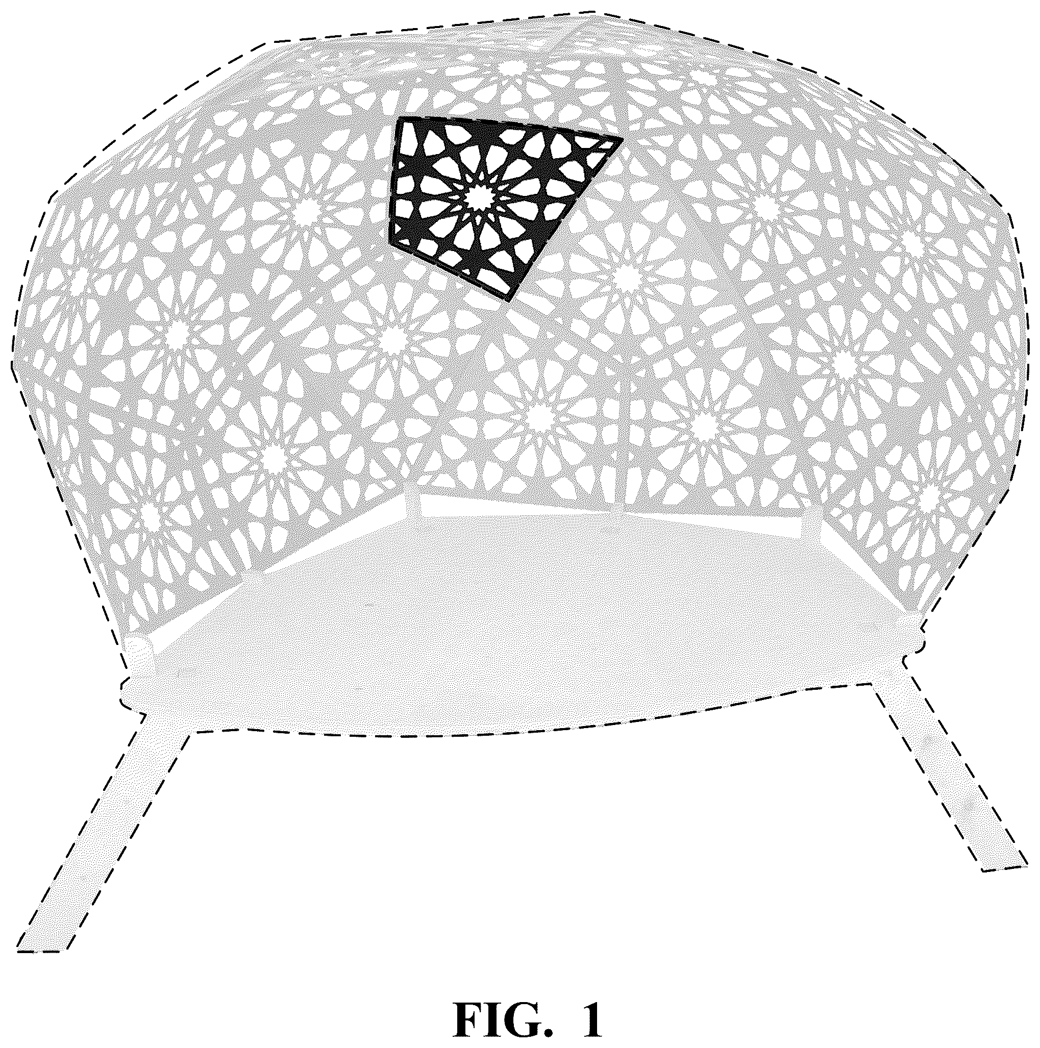 Patent USD1043209 — Chair — Figure 1