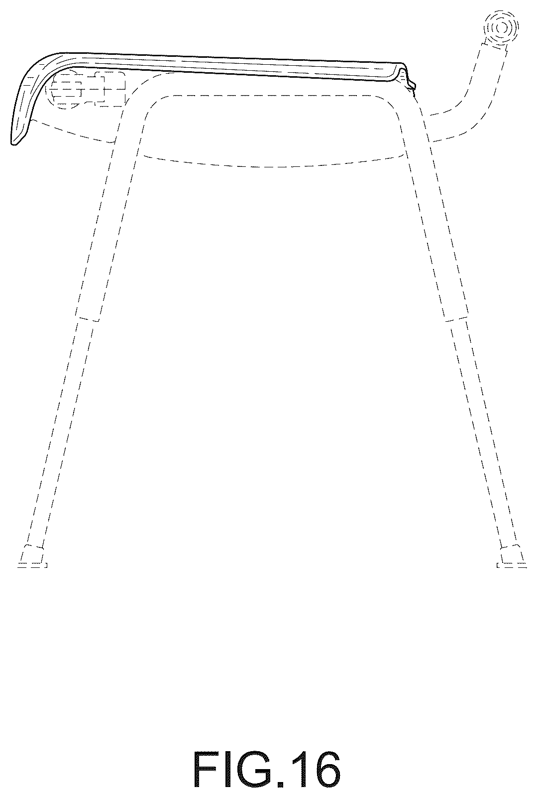 Patent USD1043210 Figure 16 – Shower chair