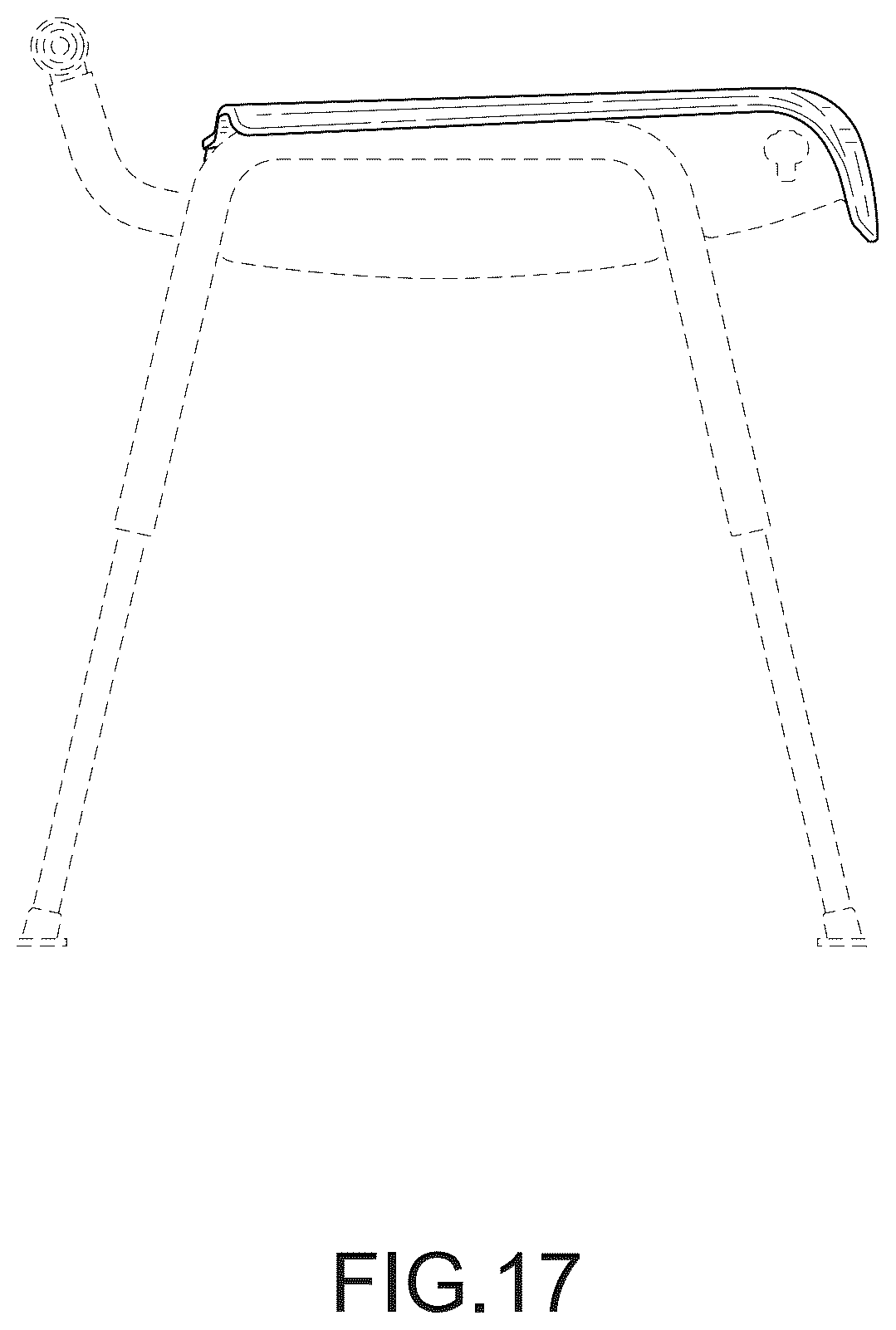 Patent USD1043210 Figure 17 – Shower chair