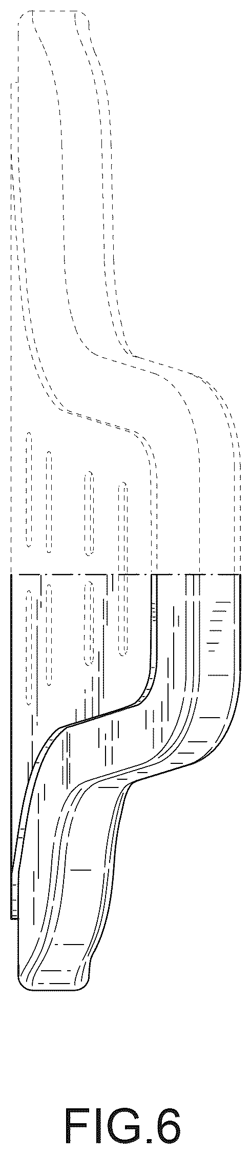 Patent USD1043211 Figure 6 – Backrest