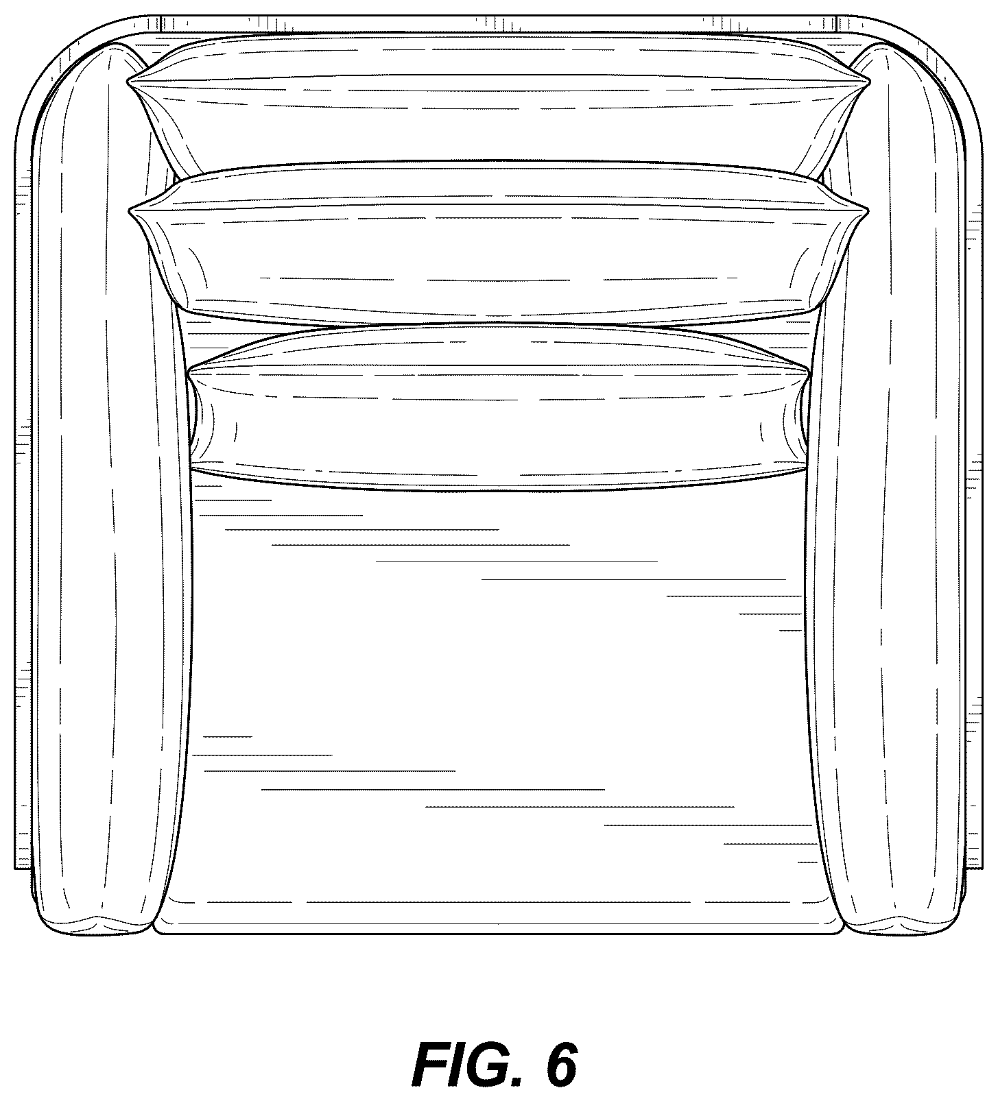 Patent USD1043213 Figure 4 – Lounge chair