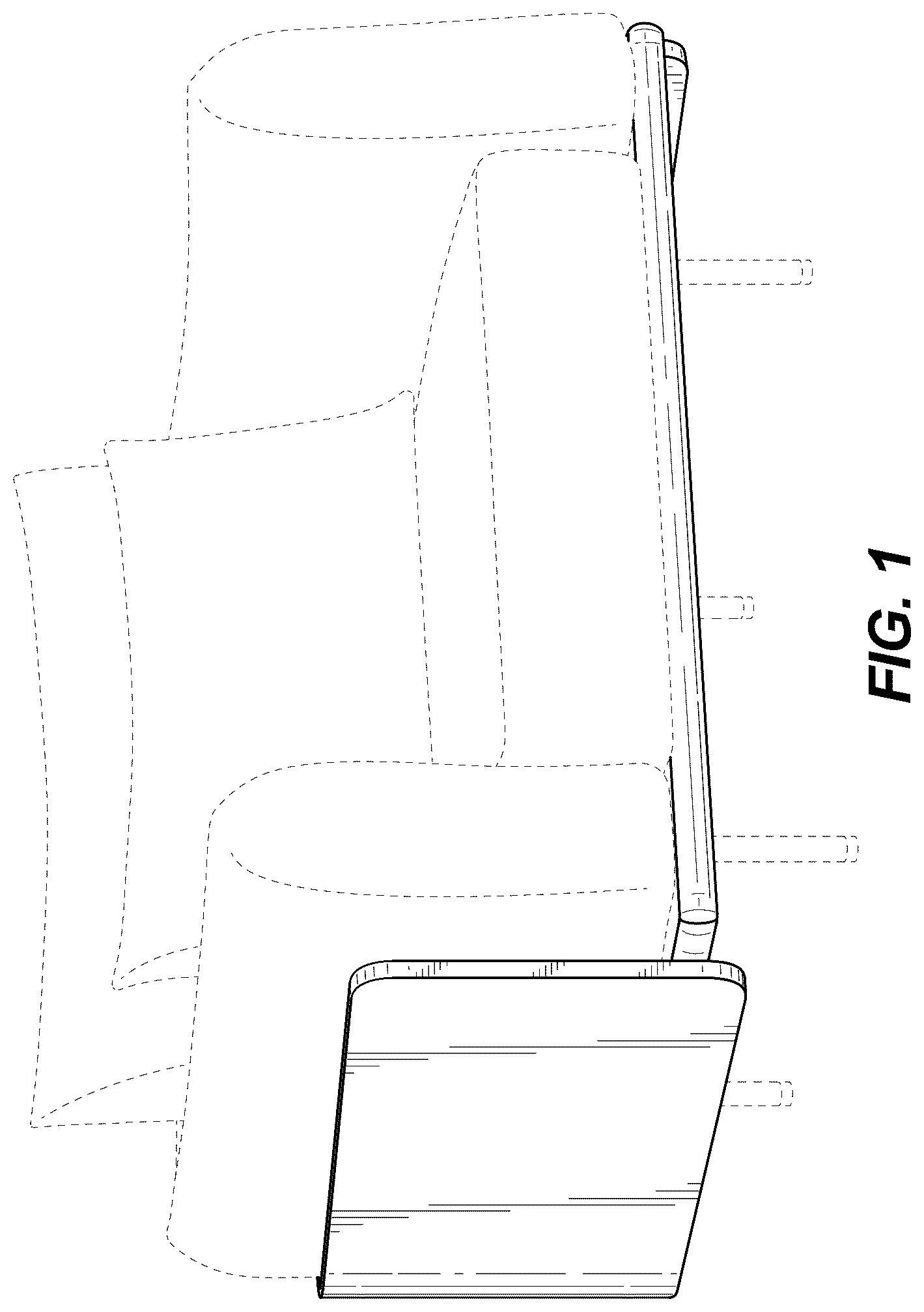 Patent USD1043214 — Lounge chair — Figure 1