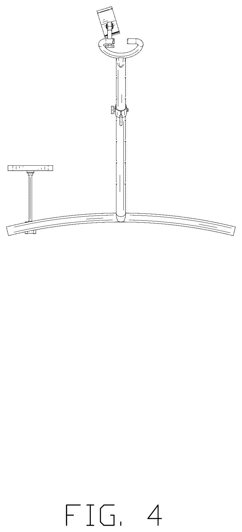 Patent USD1043215 Figure 4 – Hammock stand