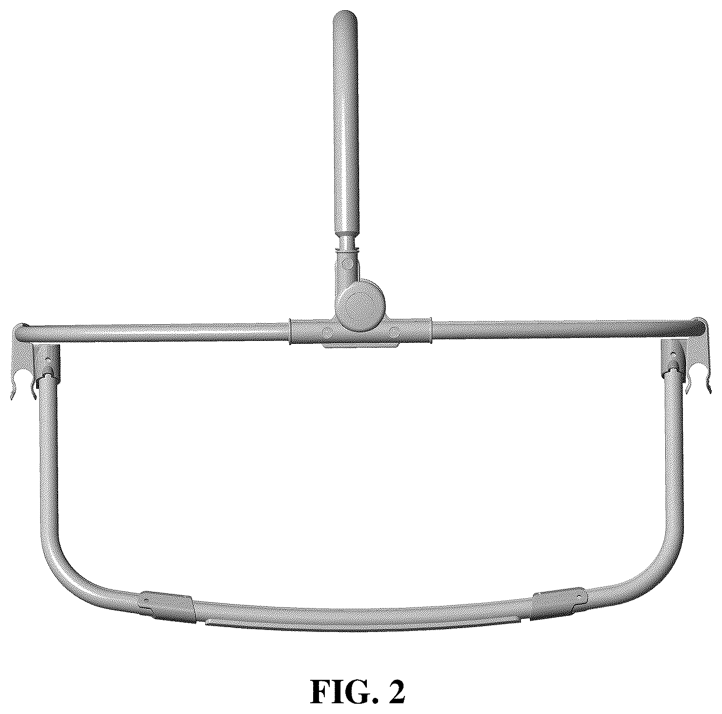Patent USD1043216 Figure 2 – Napper frame