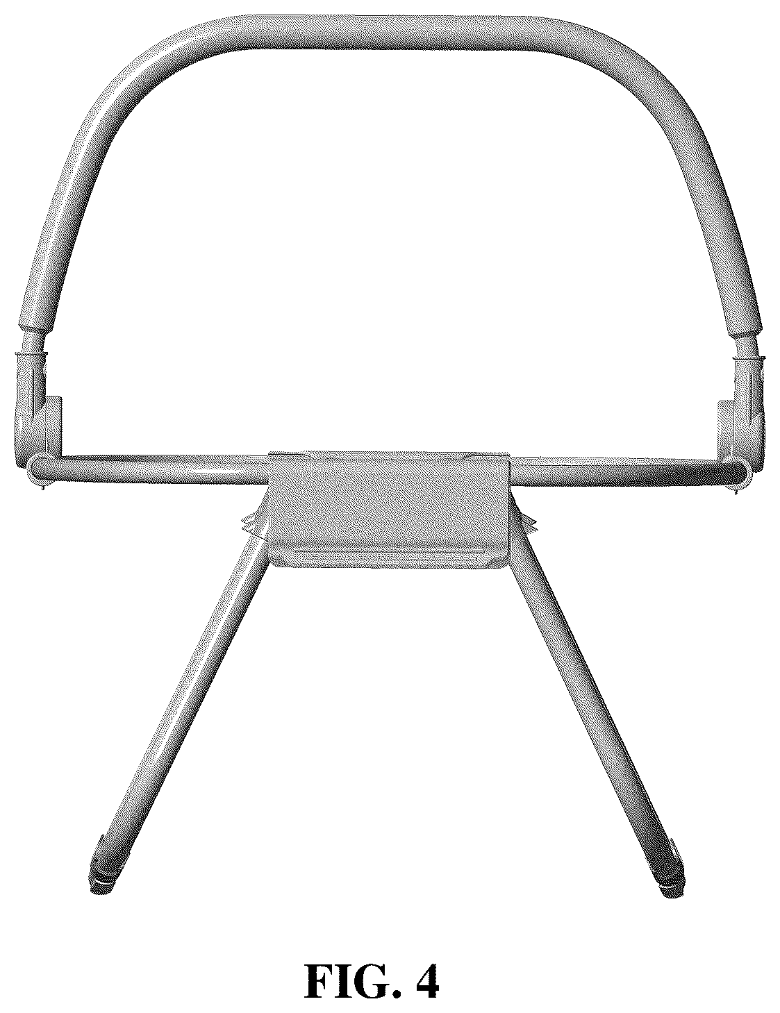 Patent USD1043216 Figure 4 – Napper frame