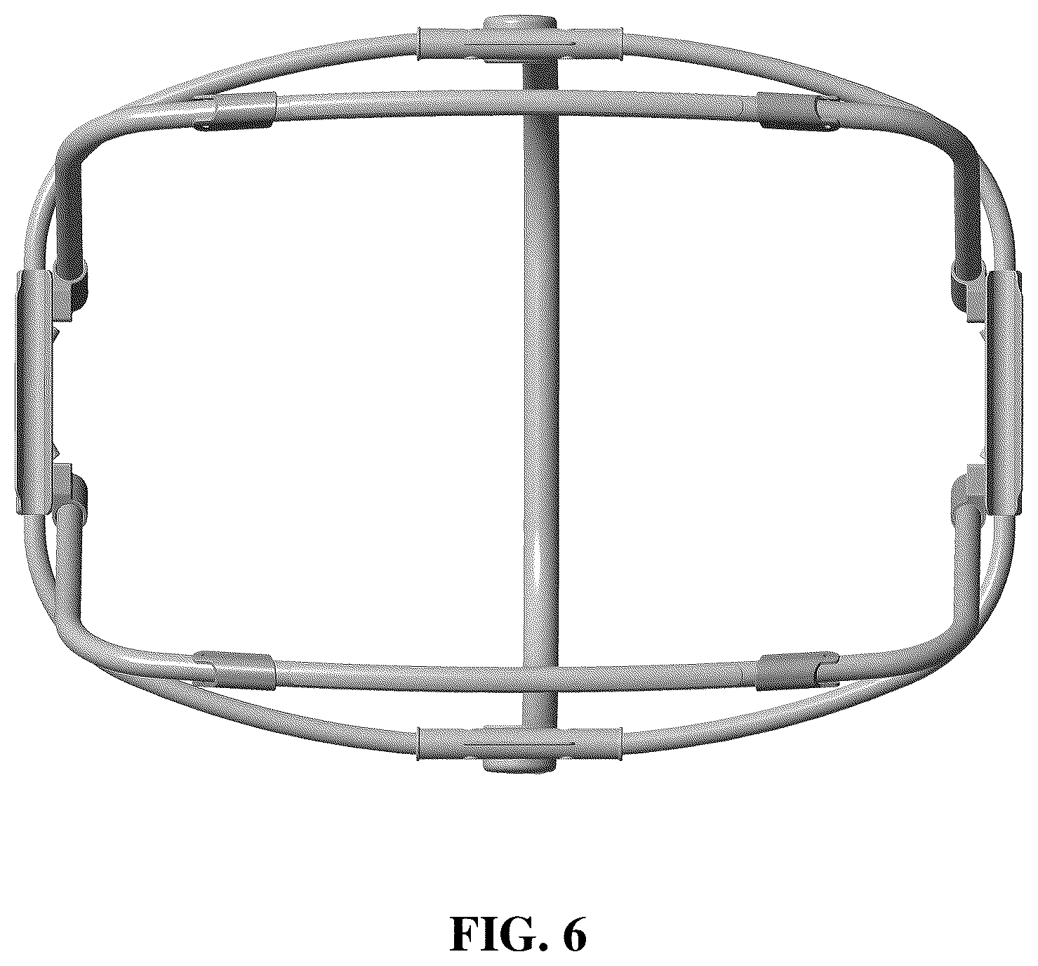 Patent USD1043216 Figure 6 – Napper frame