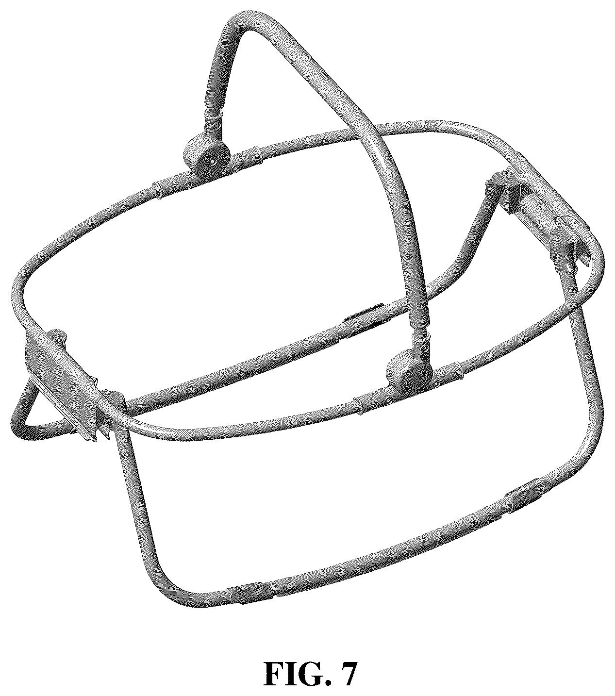 Patent USD1043216 Figure 7 – Napper frame