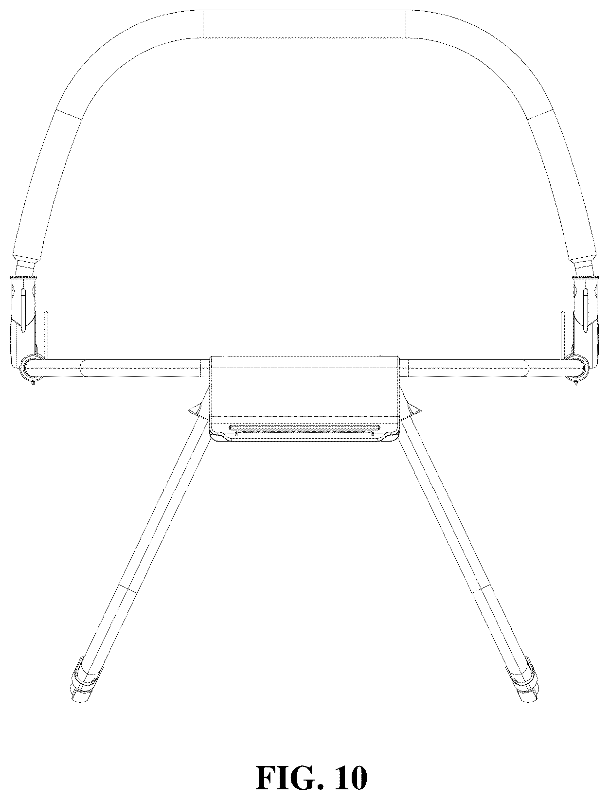 Patent USD1043216 Figure 10 – Napper frame