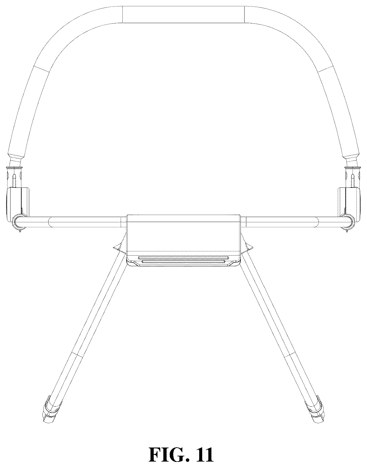 Patent USD1043216 Figure 11 – Napper frame