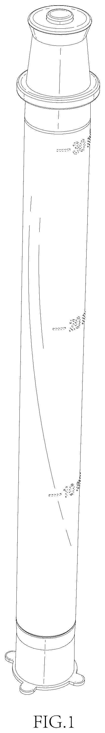 Patent USD1043218 Figure 1 – Straw