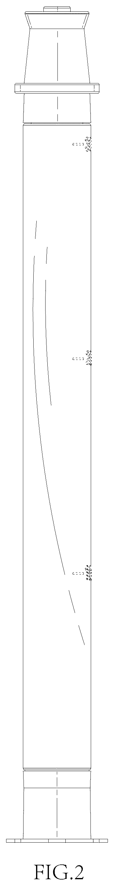 Patent USD1043218 Figure 2 – Straw