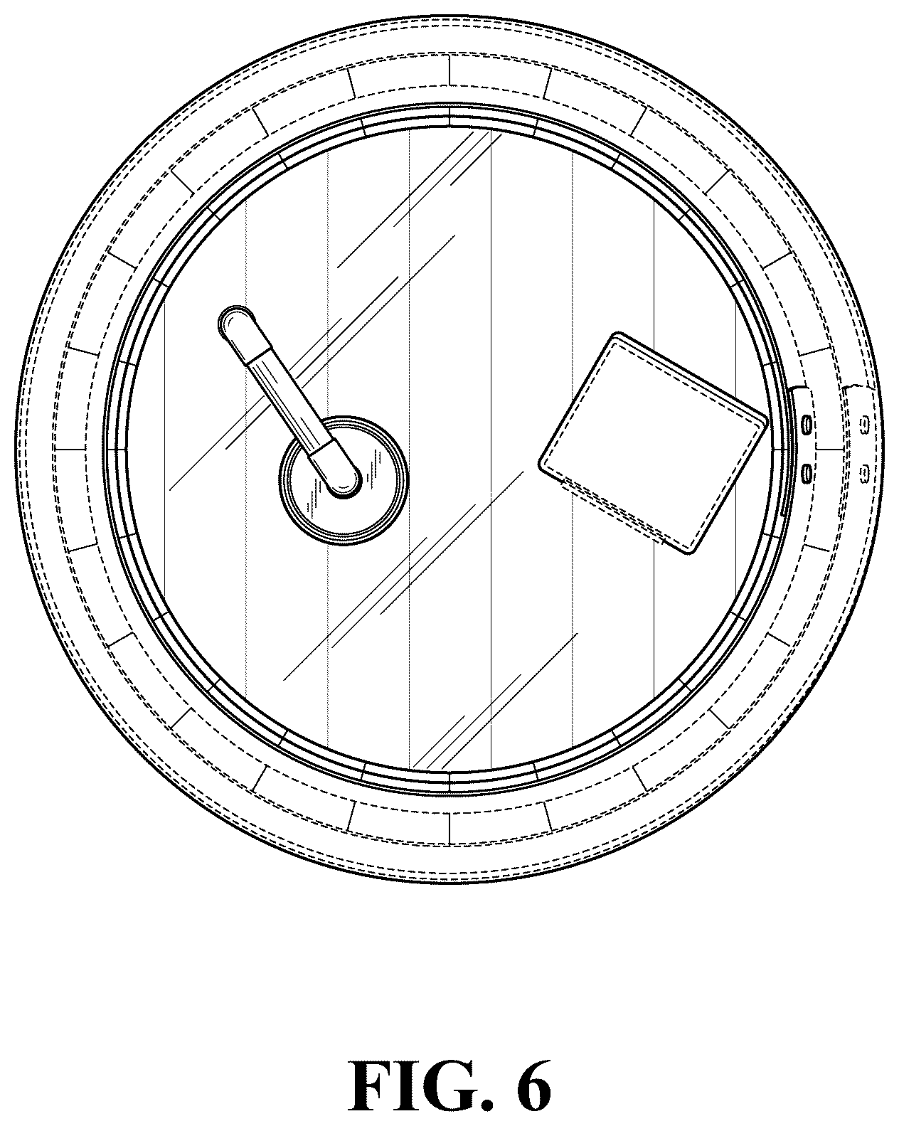 Patent USD1043219 Figure 6 – Wine dispenser