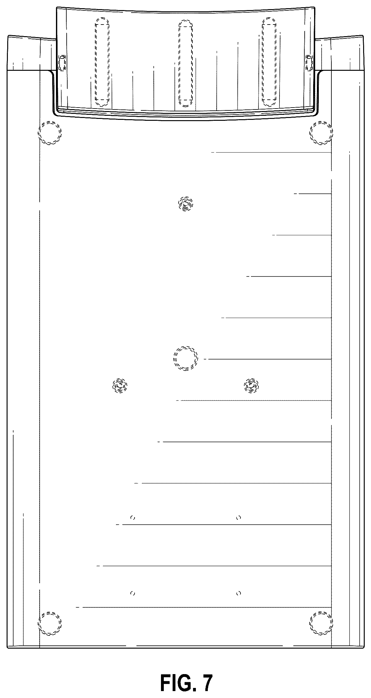 Patent USD1043221 Figure 7 – Dispenser