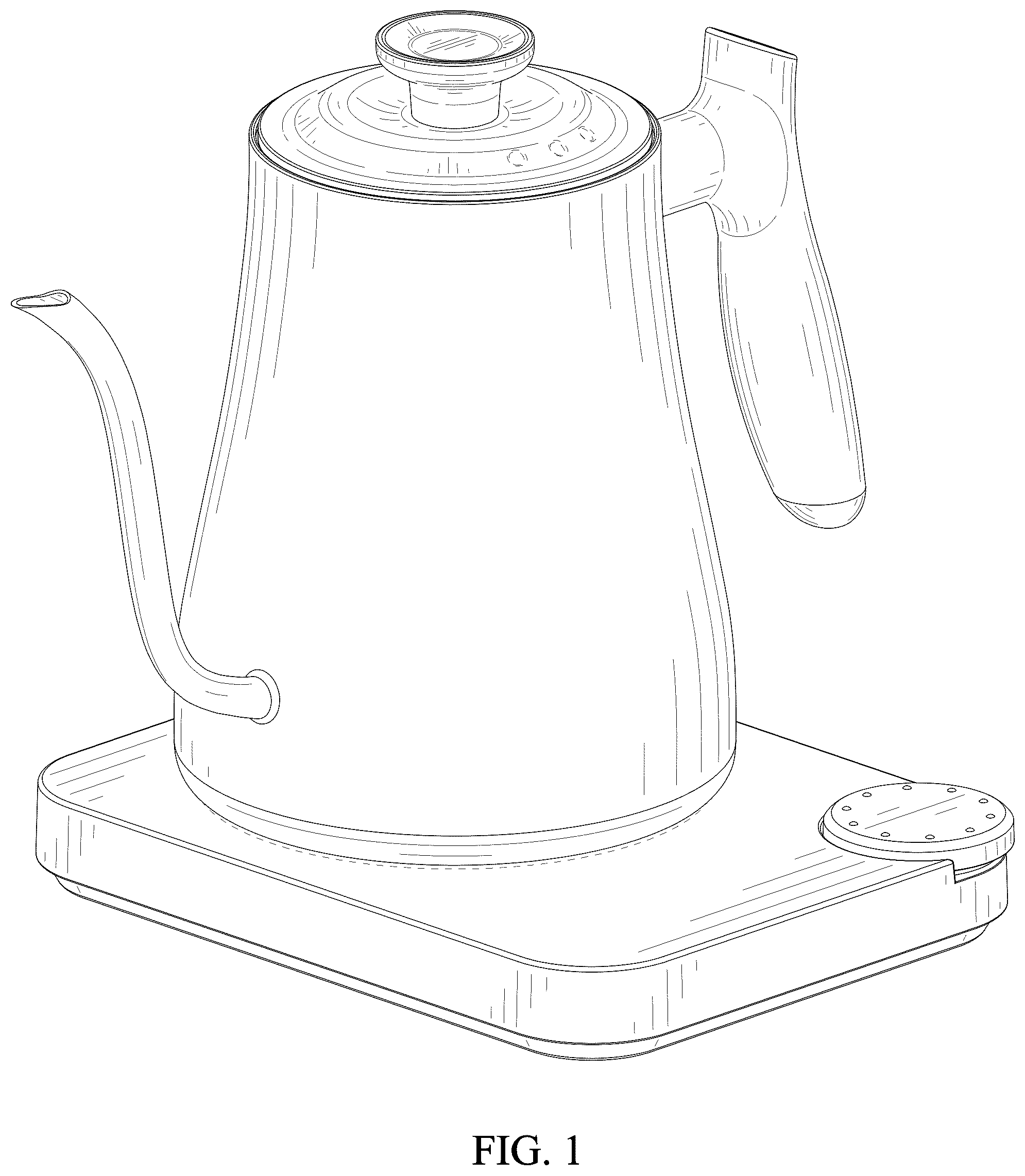 Patent USD1043222 — Kettle — Figure 1