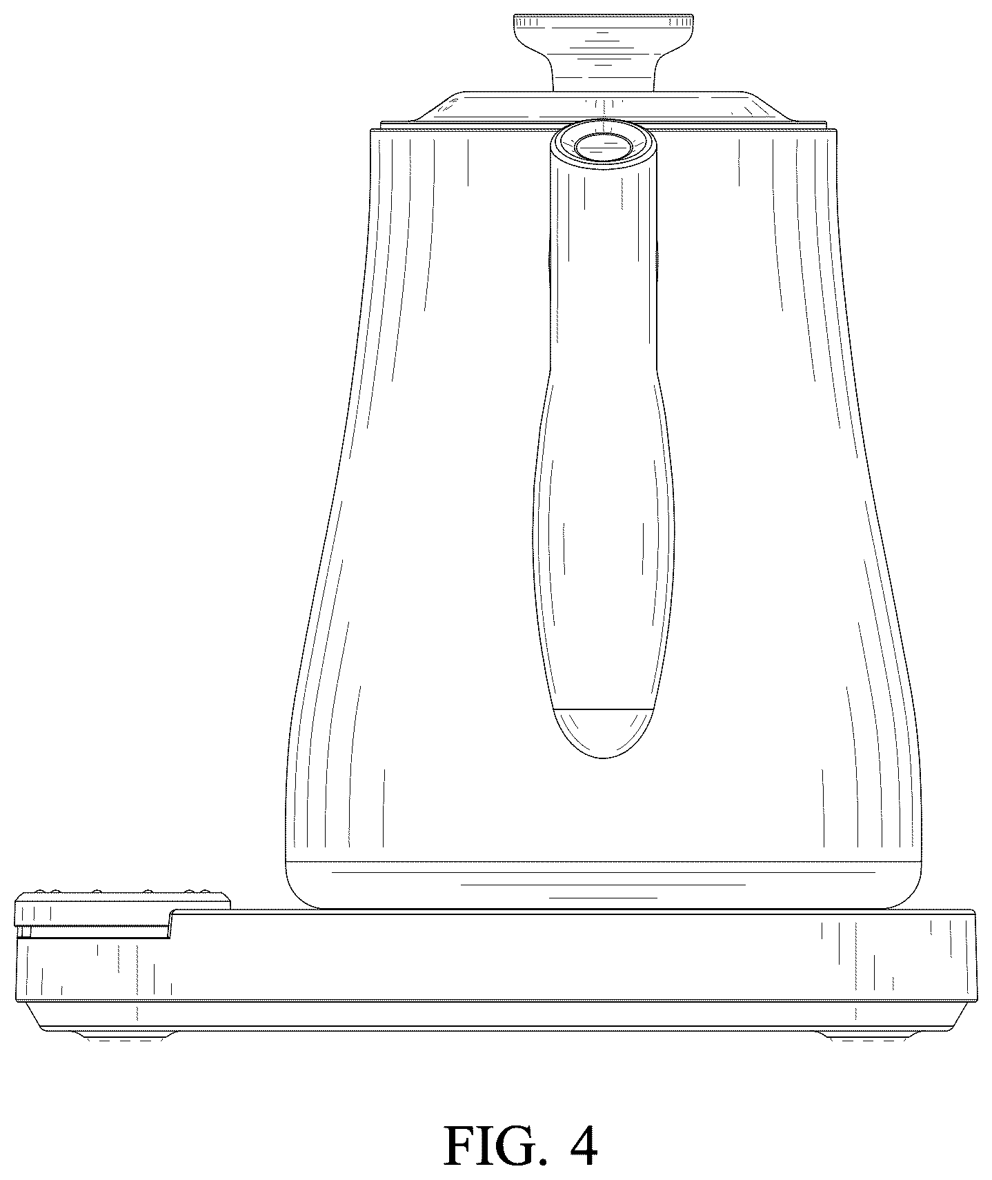 Patent USD1043222 Figure 4 – Kettle
