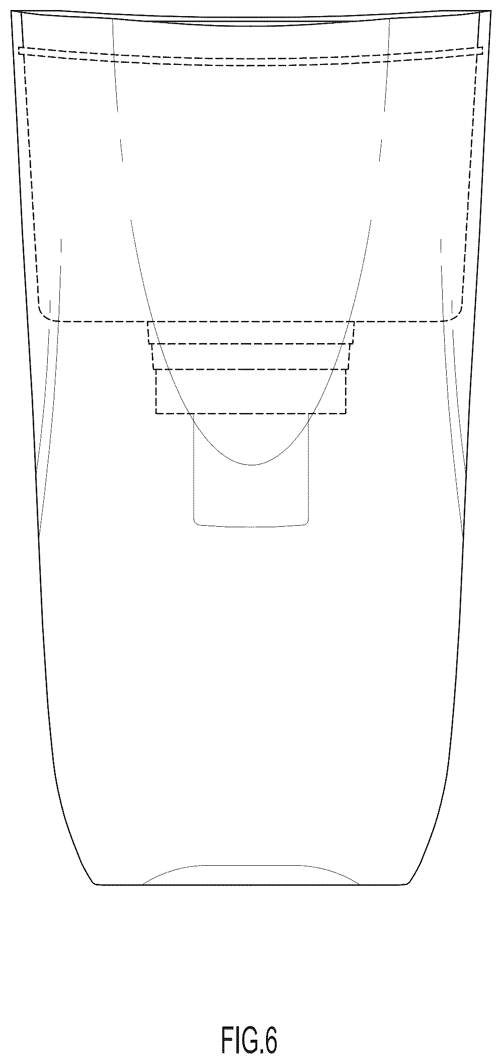 Patent USD1043223 Figure 6 – Water pitcher