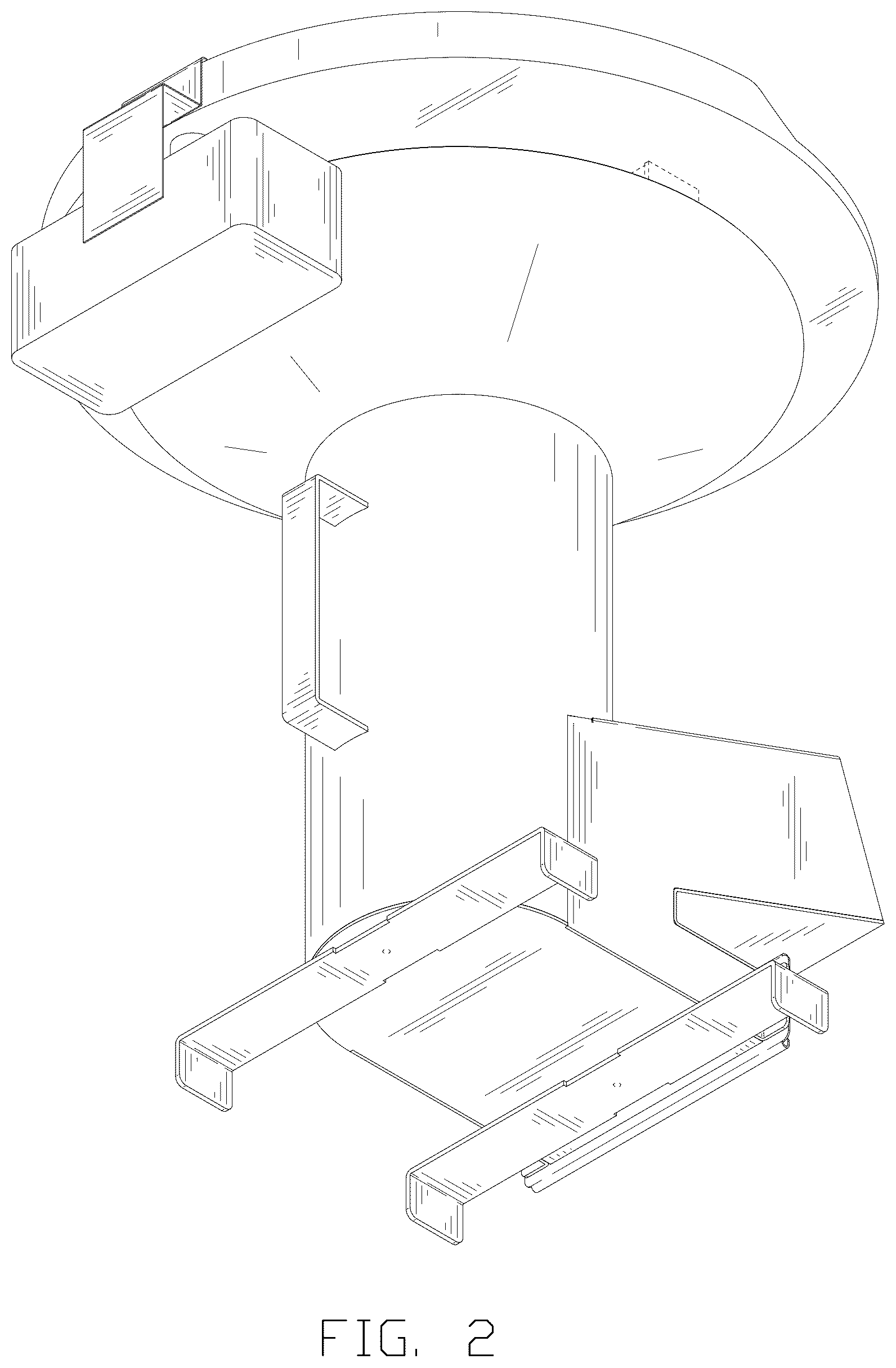 Patent USD1043224 Figure 2 – Grill oven