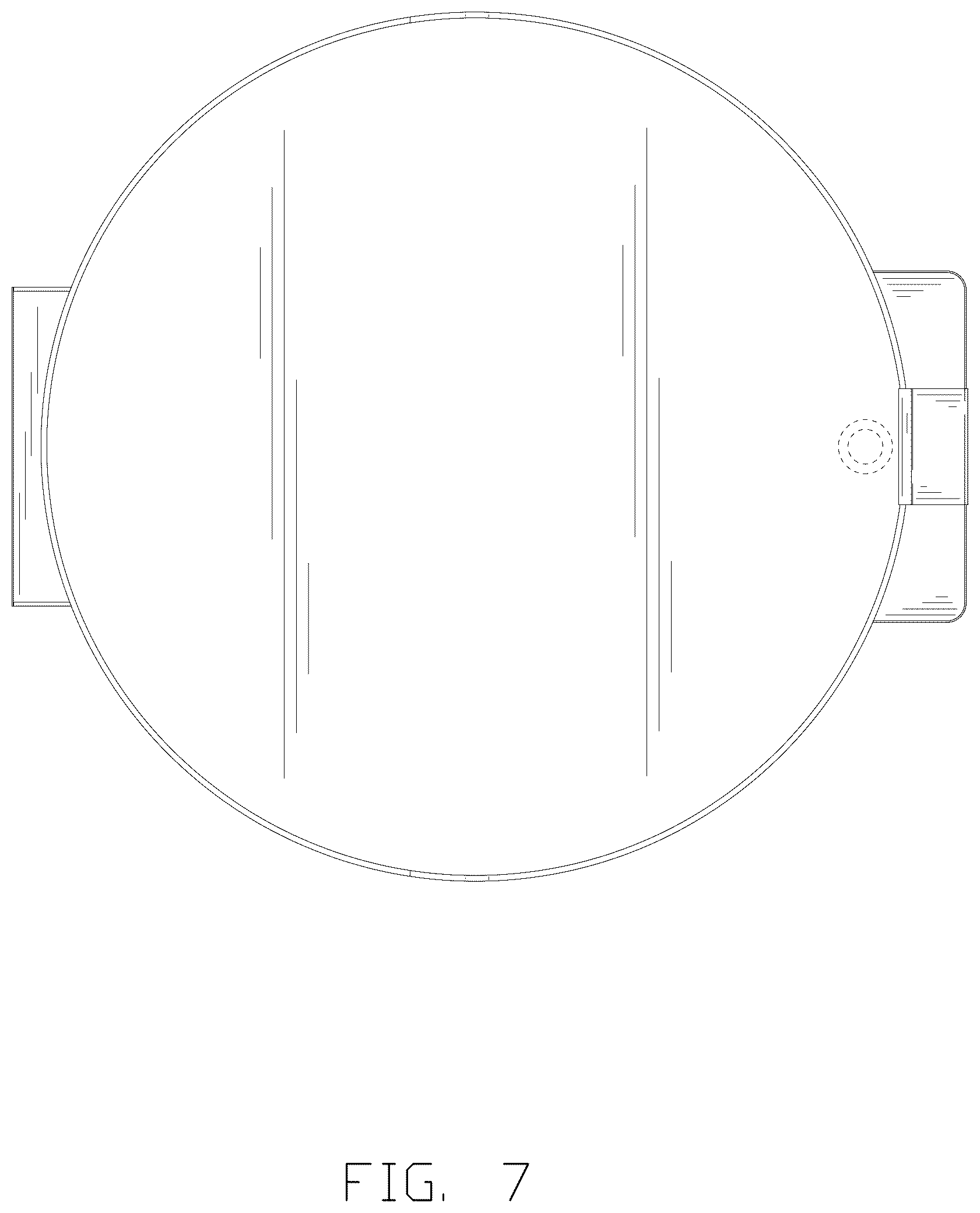 Patent USD1043224 Figure 7 – Grill oven