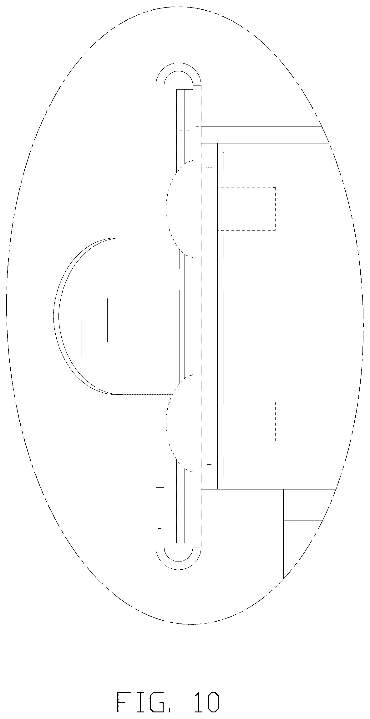 Patent USD1043224 Figure 10 – Grill oven