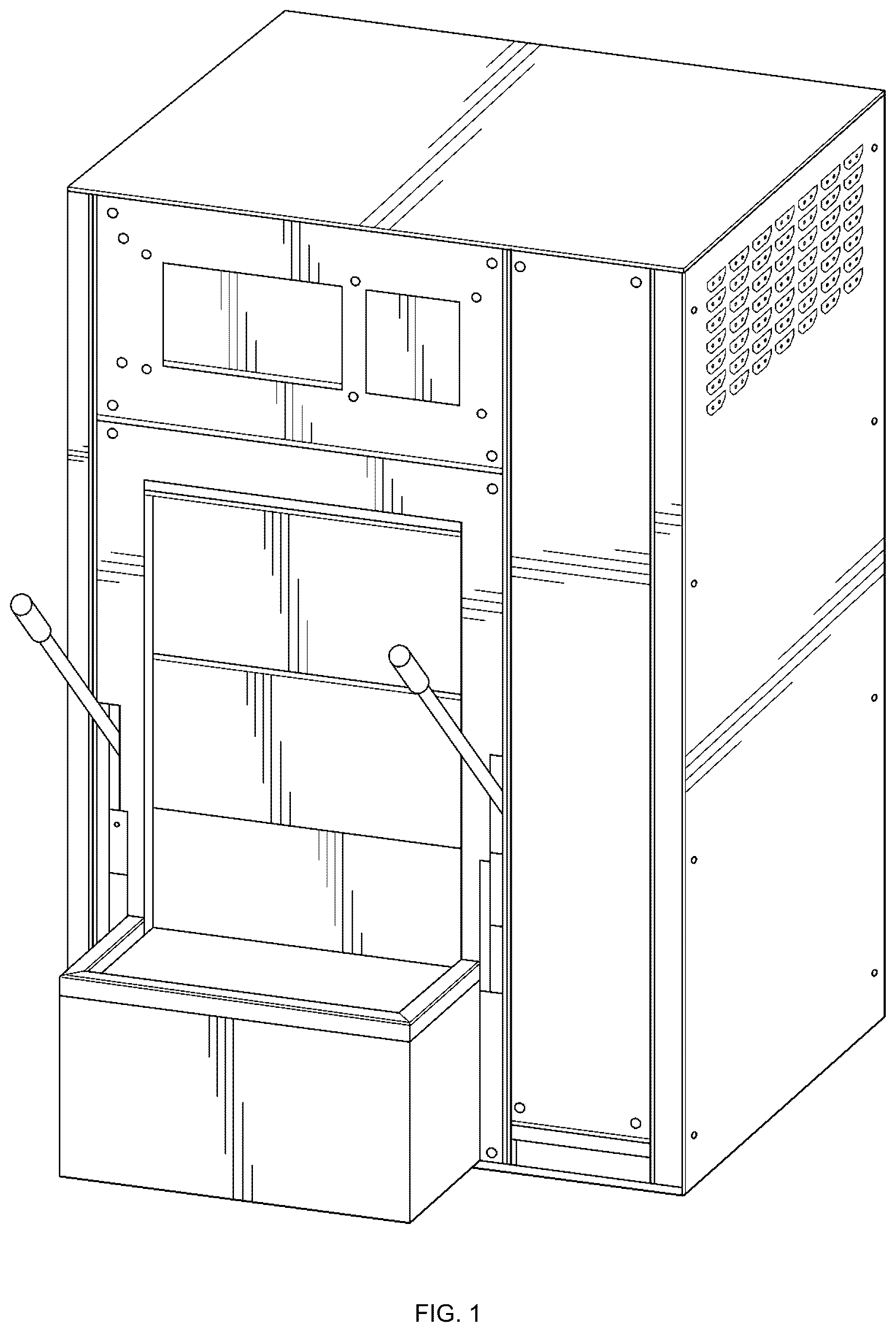 Patent USD1043225 Figure 1 – Fryer