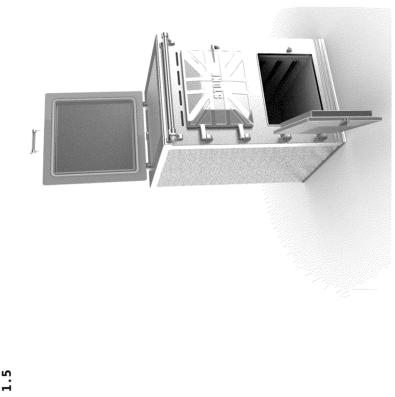 Patent USD1043226 Figure 5 – Cooker