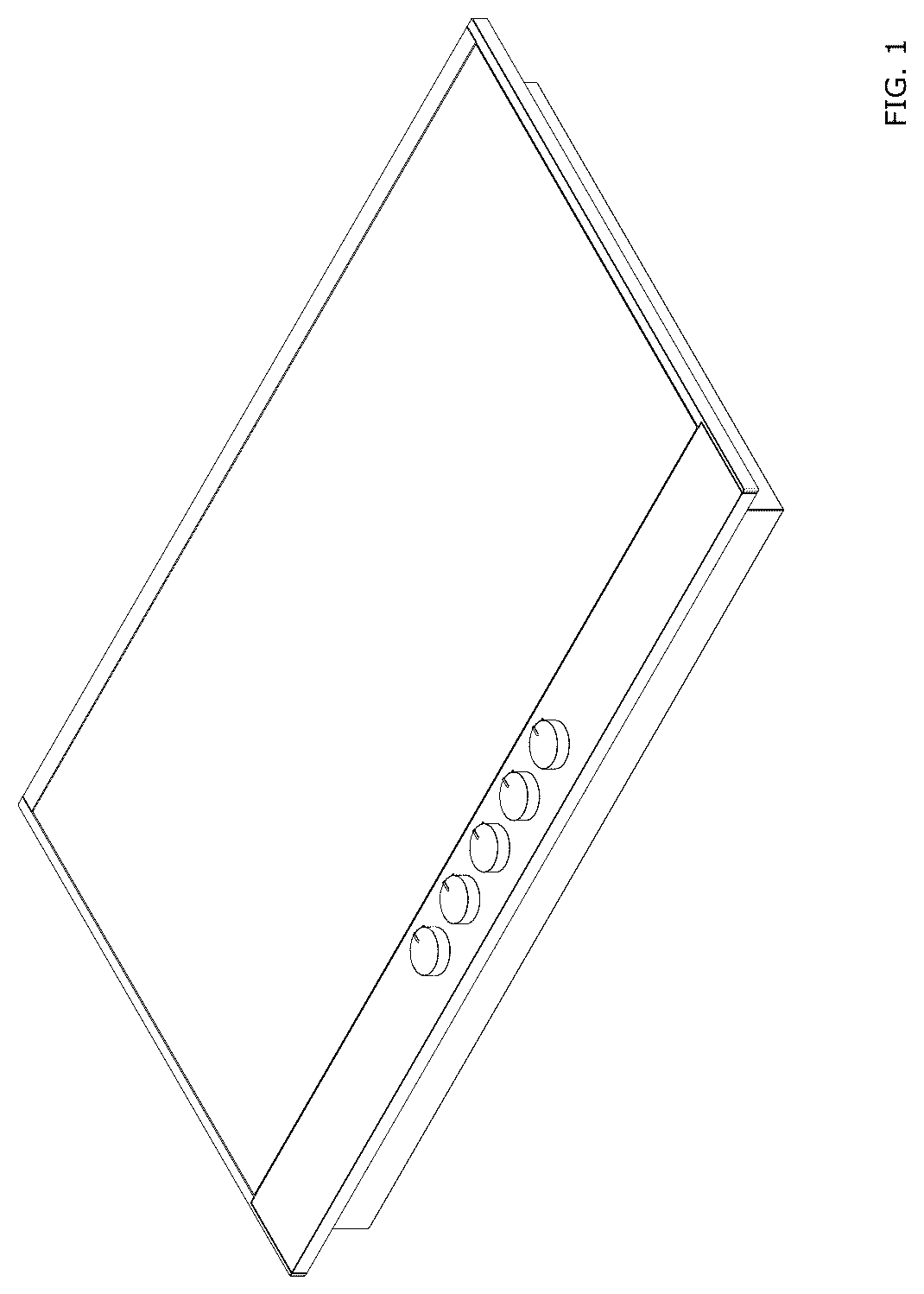 Patent USD1043227 Figure 1 – Cooktop