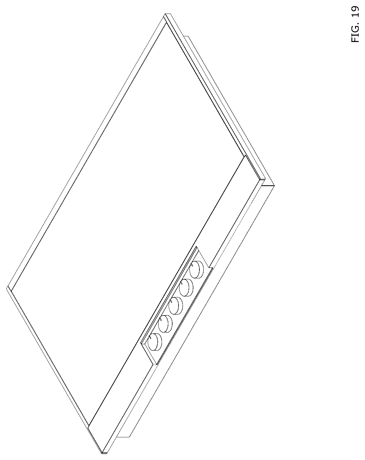 Patent USD1043227 Figure 19 – Cooktop