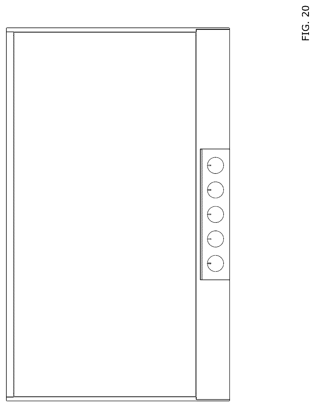 Patent USD1043227 Figure 20 – Cooktop