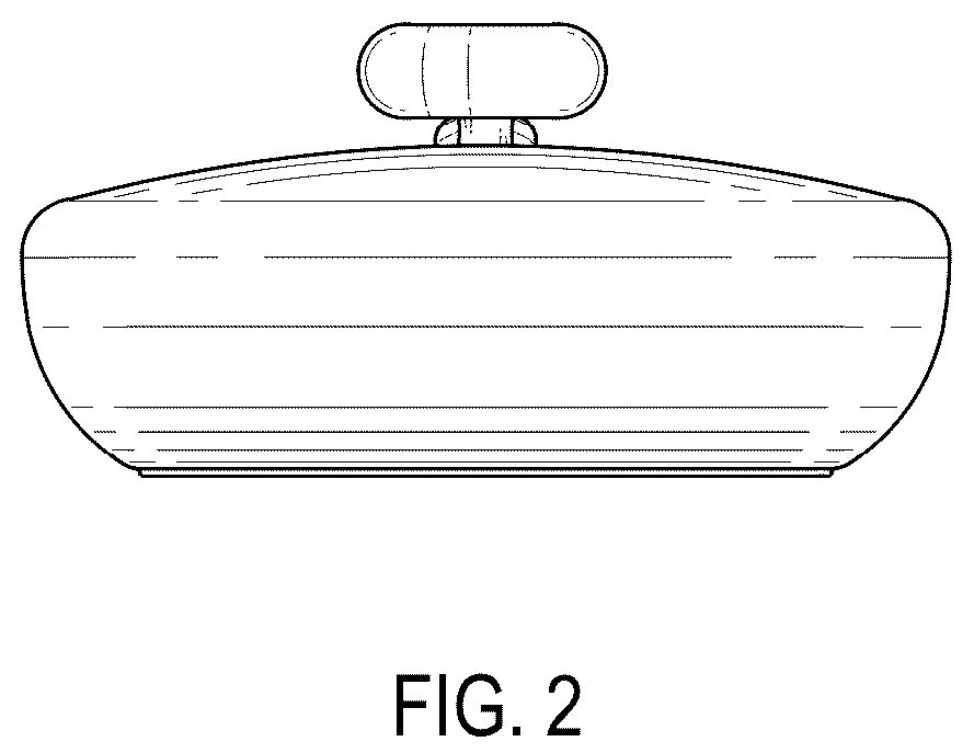 Patent USD1043229 Figure 2 – Frying pan