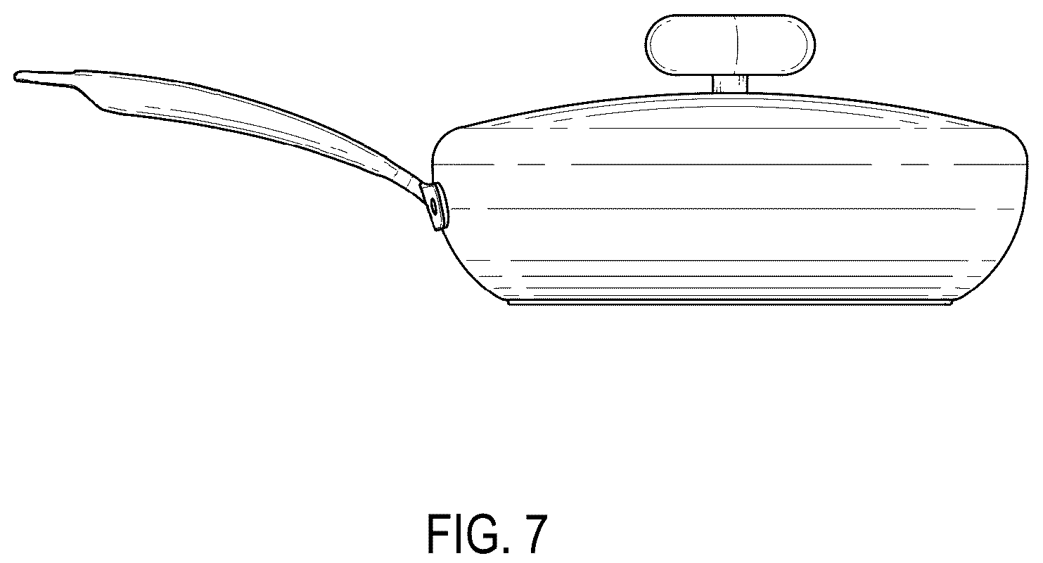 Patent USD1043229 Figure 7 – Frying pan