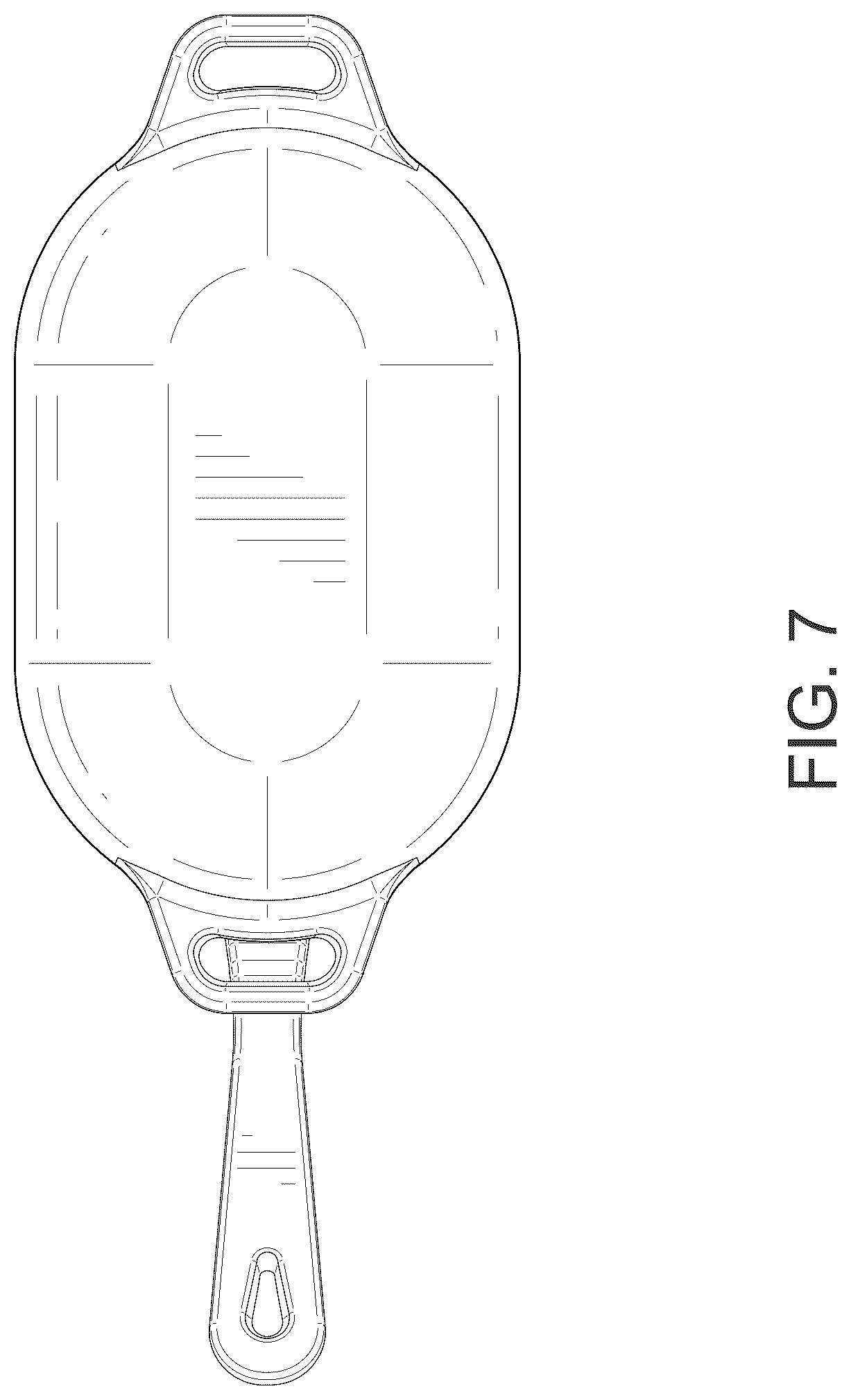Patent USD1043231 Figure 7 – Cast iron pot