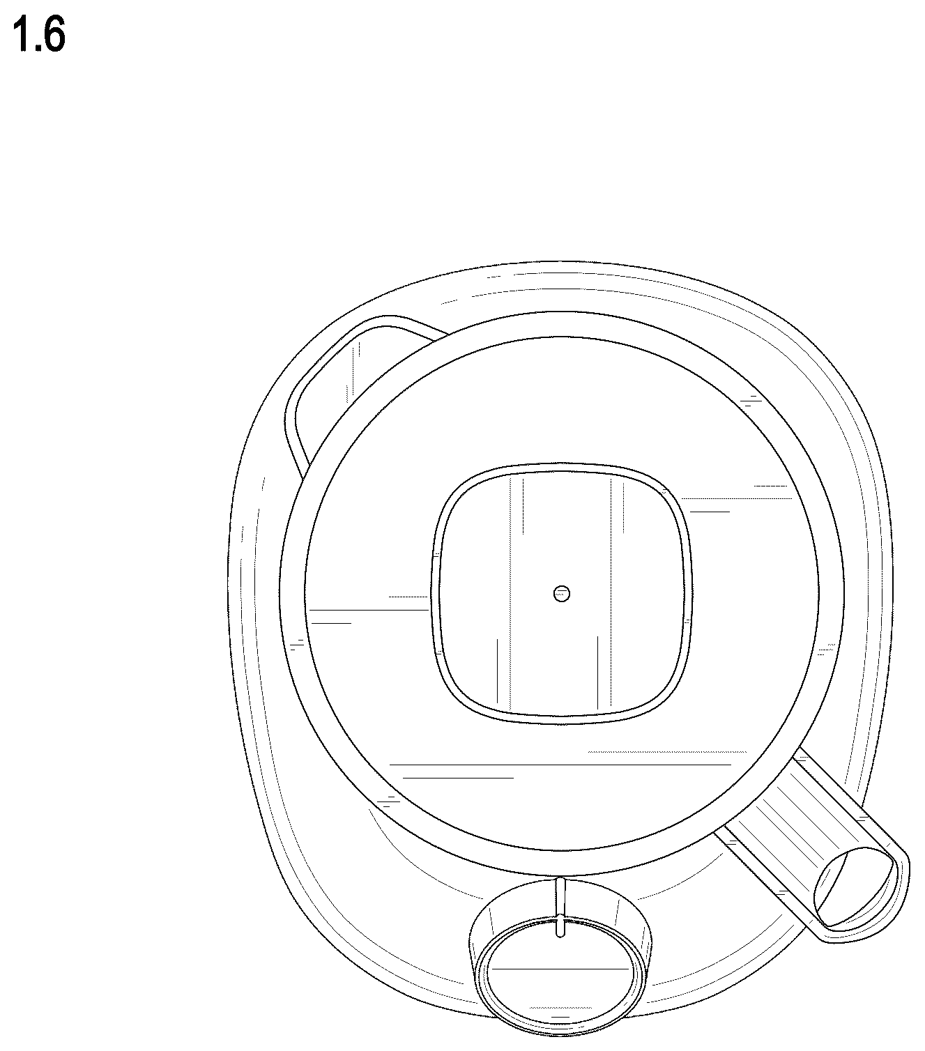 Patent USD1043232 Figure 6 – Blender