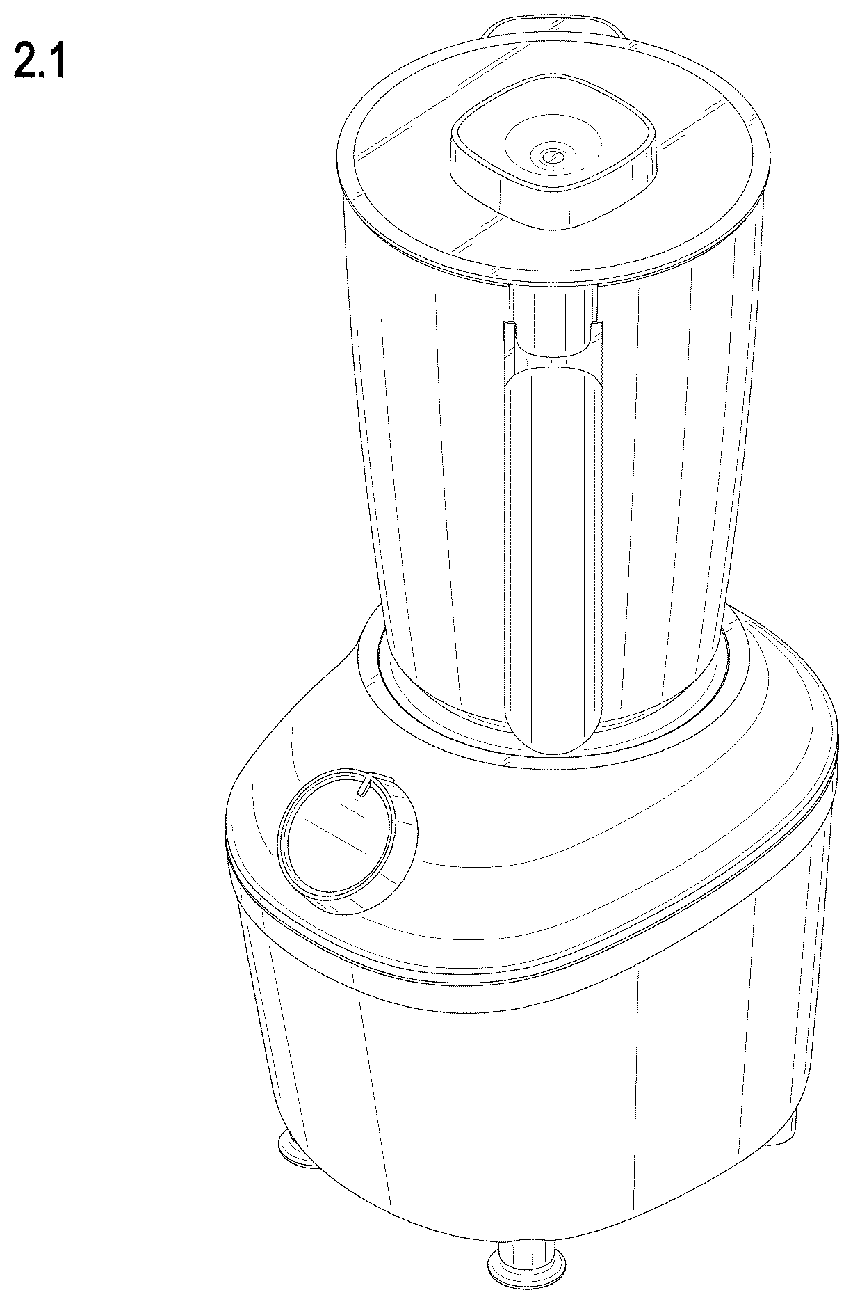 Patent USD1043232 Figure 8 – Blender