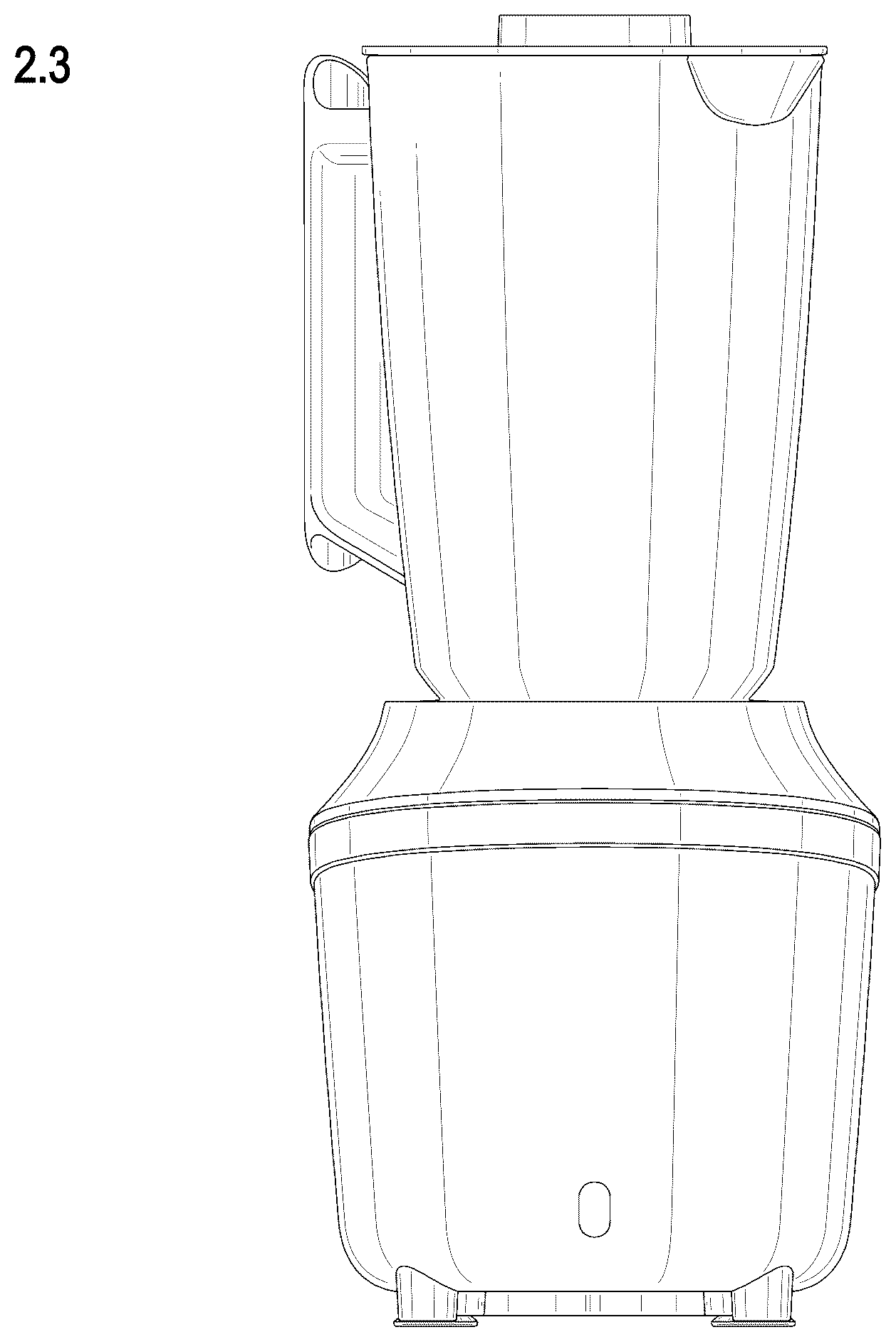 Patent USD1043232 Figure 10 – Blender