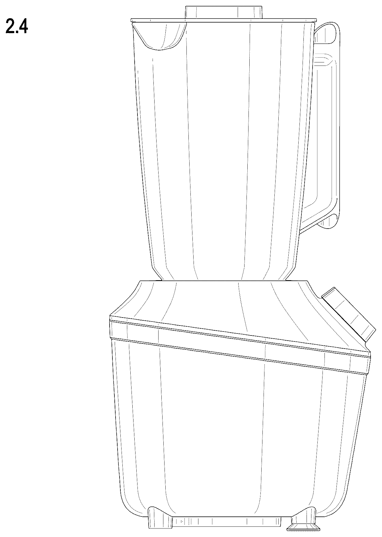 Patent USD1043232 Figure 11 – Blender