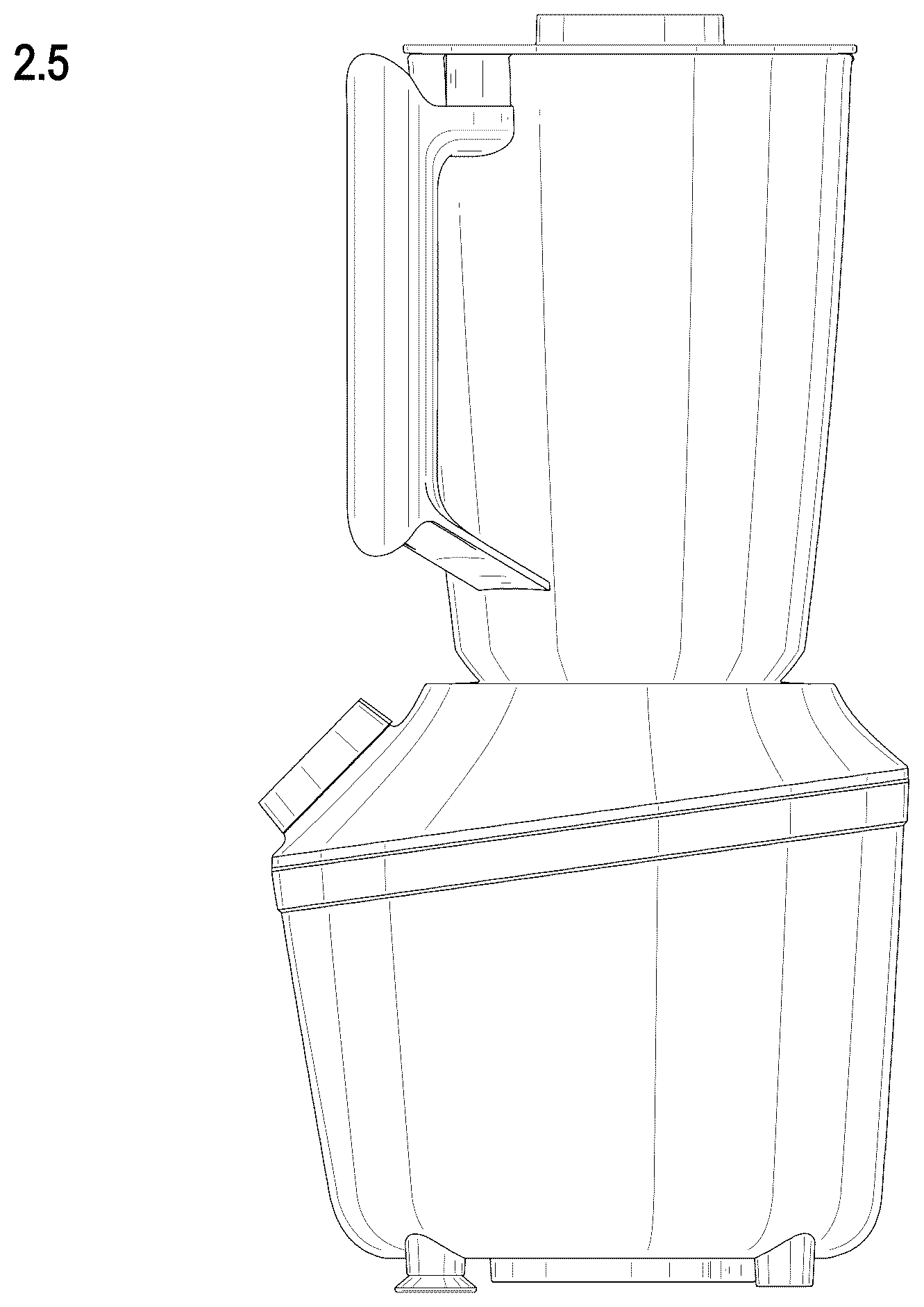 Patent USD1043232 Figure 12 – Blender