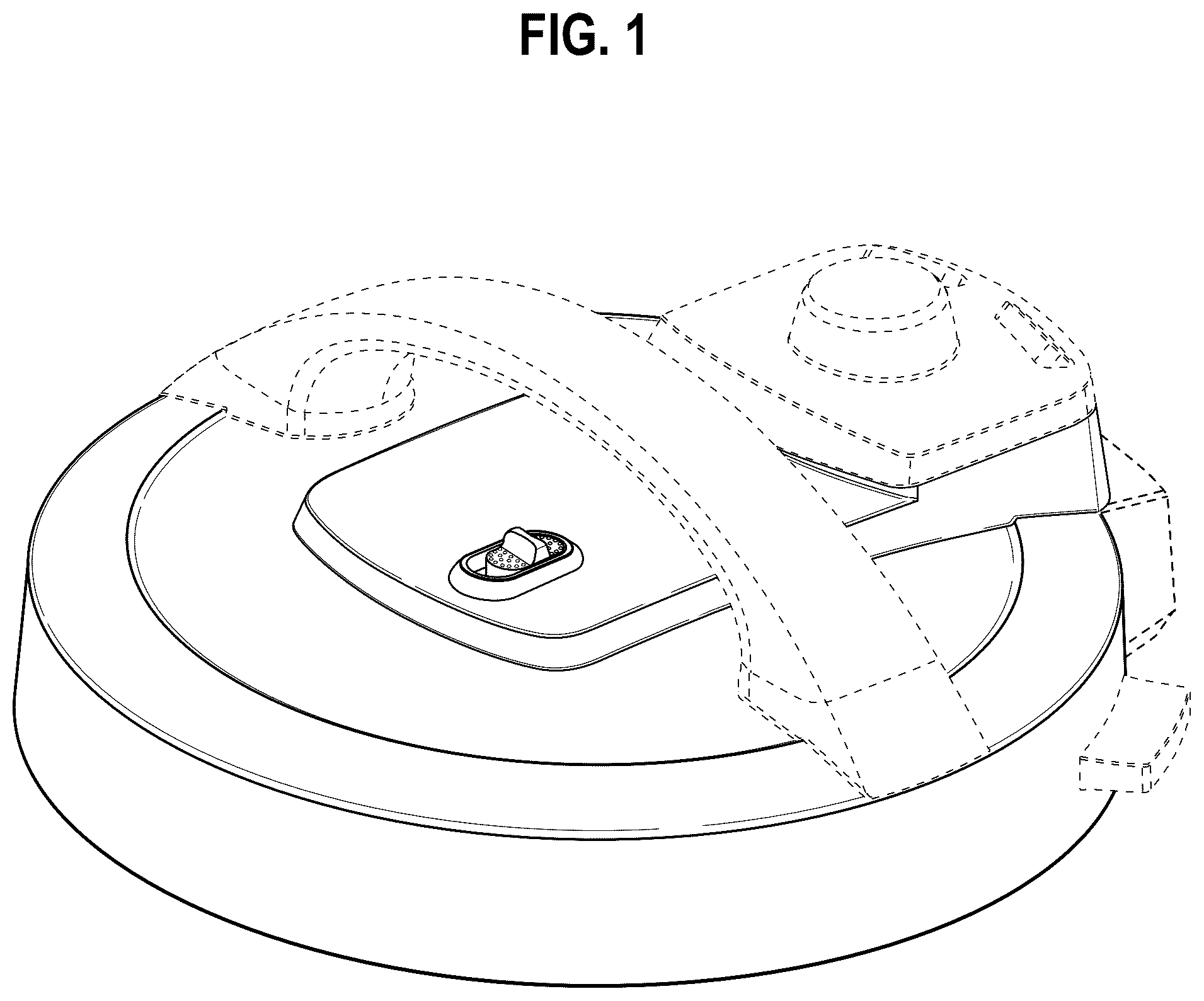 Patent USD1043234 Figure 1 – Pressure cooker lid