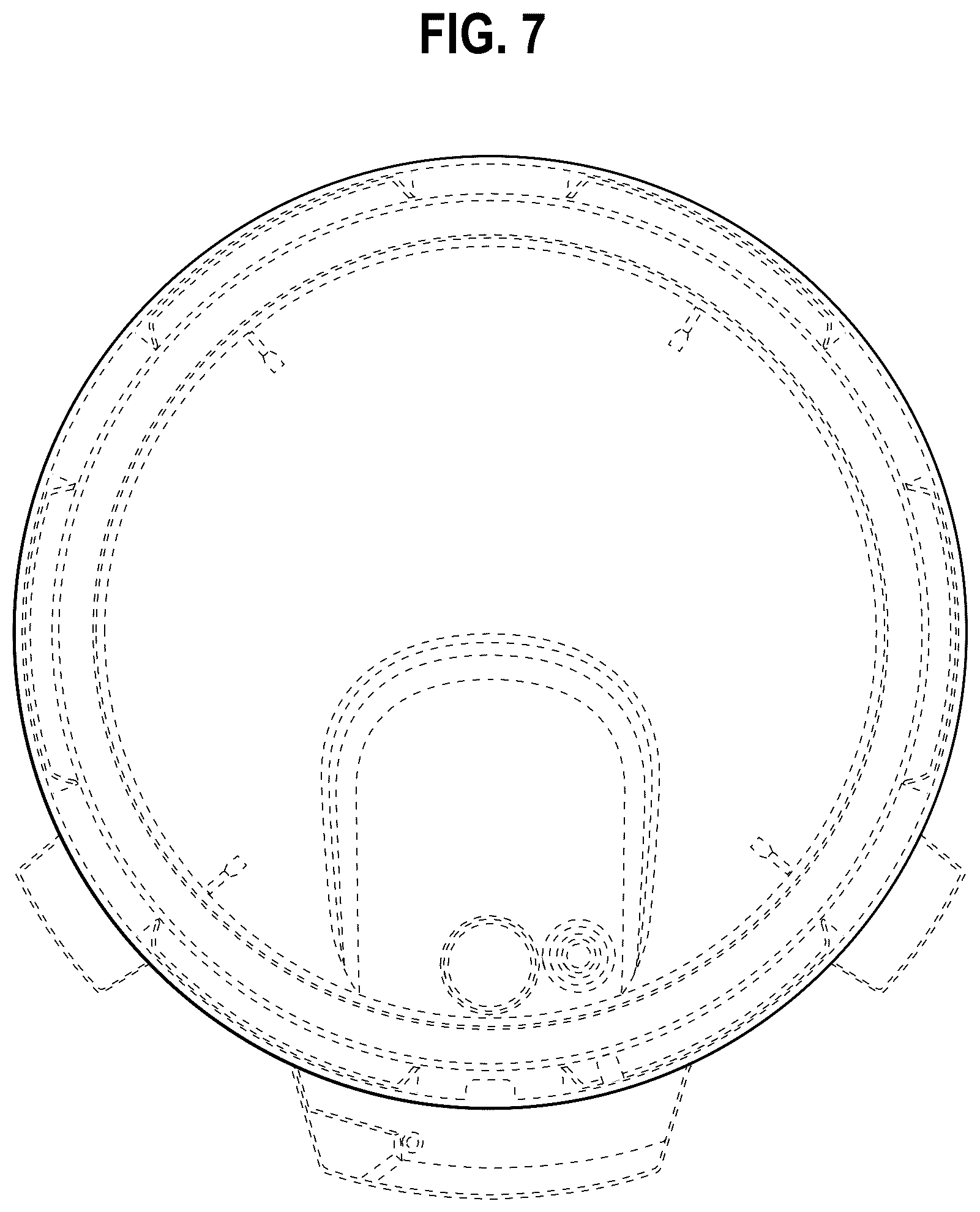 Patent USD1043234 Figure 5 – Pressure cooker lid