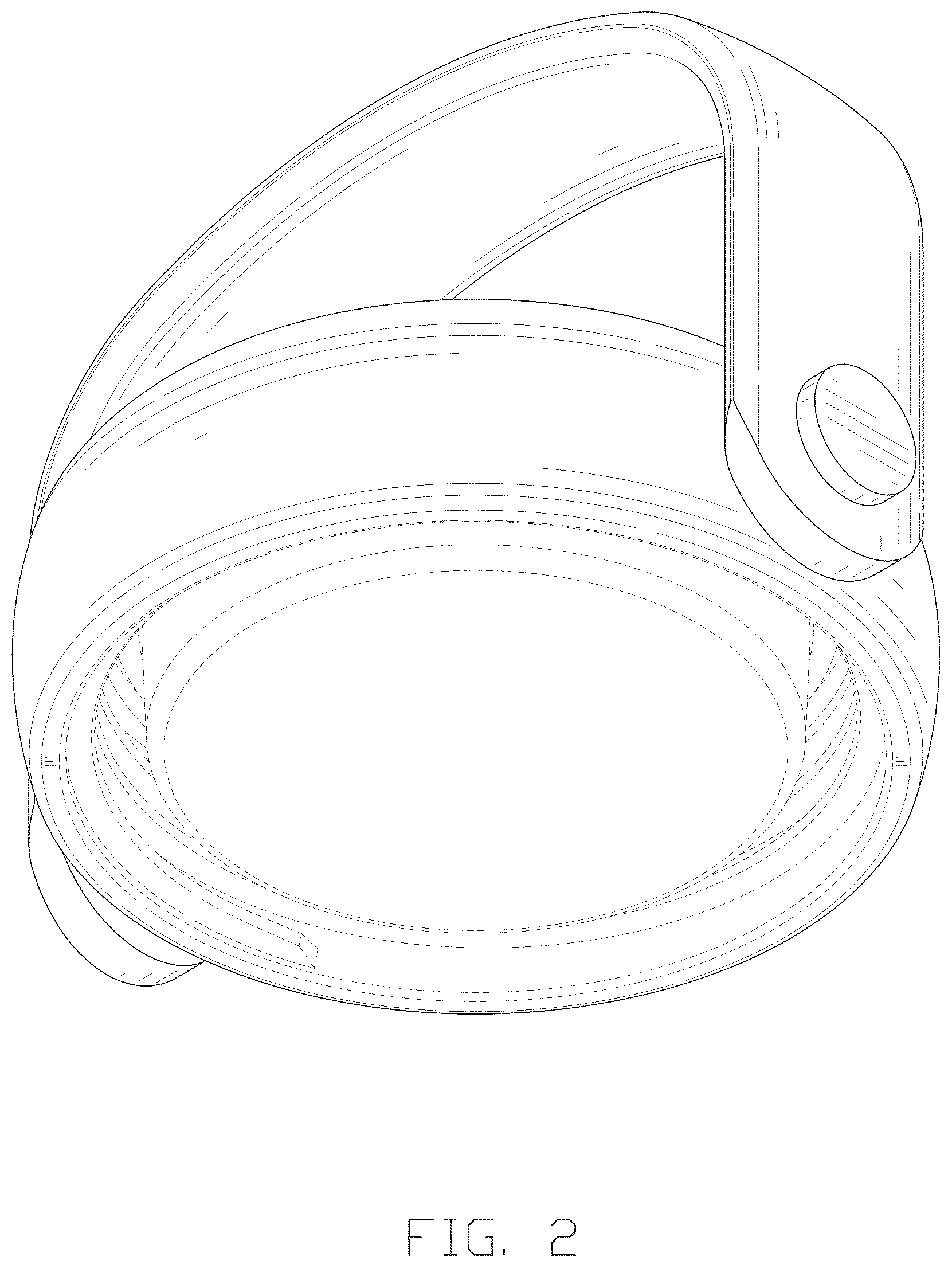 Patent USD1043237 Figure 2 – Bottle lid