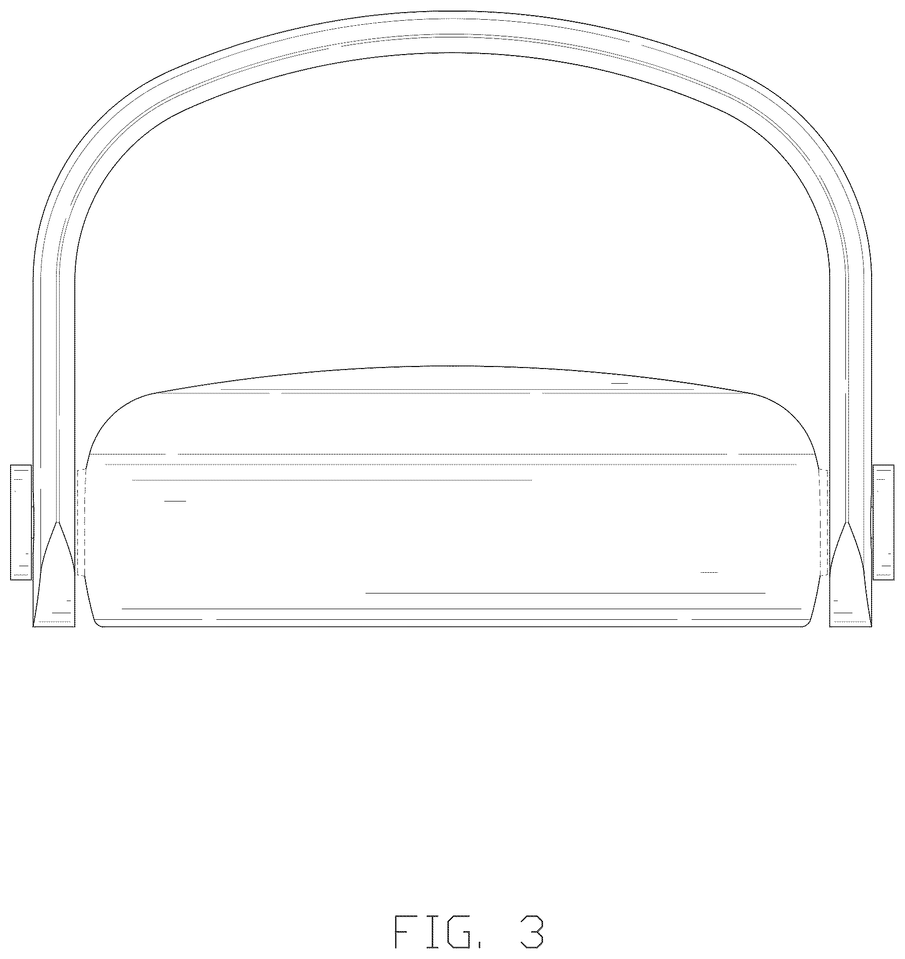 Patent USD1043237 Figure 3 – Bottle lid